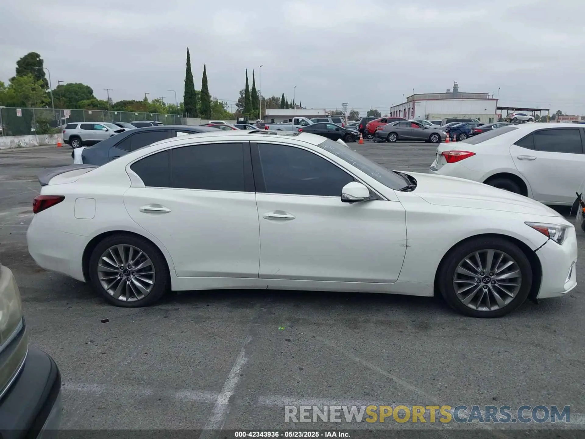 12 Photograph of a damaged car JN1EV7BP4MM702480 INFINITI Q50 2021