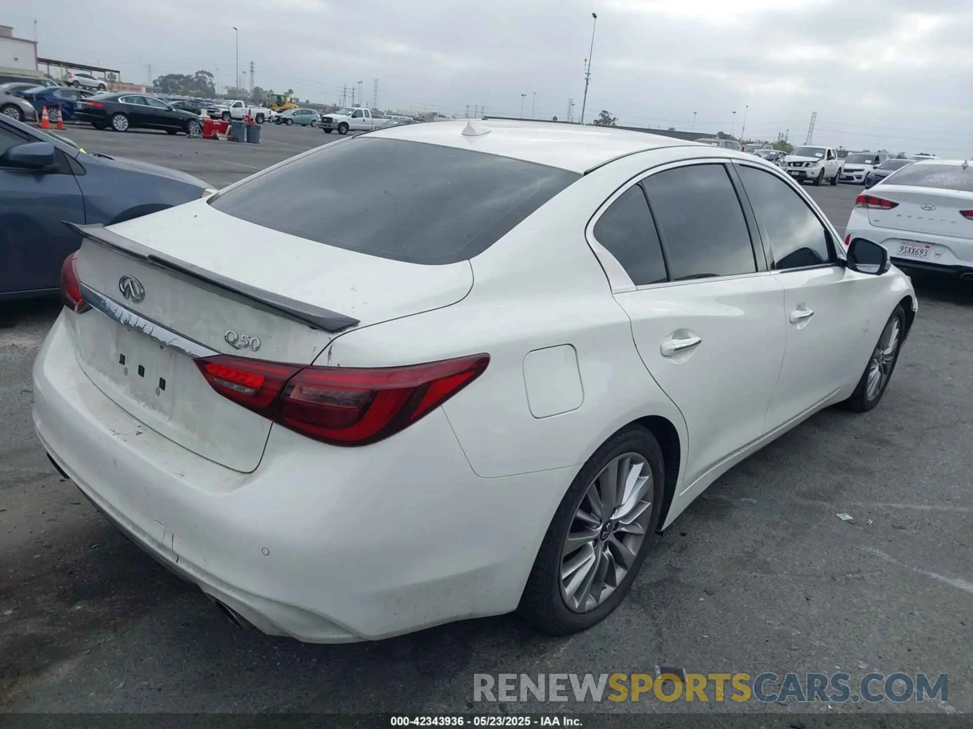 4 Photograph of a damaged car JN1EV7BP4MM702480 INFINITI Q50 2021