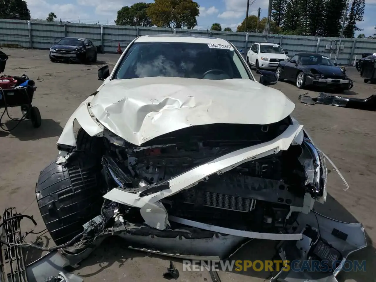 5 Photograph of a damaged car JN1EV7BP4MM702608 INFINITI Q50 2021