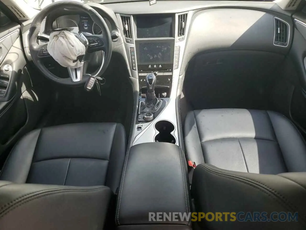 8 Photograph of a damaged car JN1EV7BP4MM702608 INFINITI Q50 2021