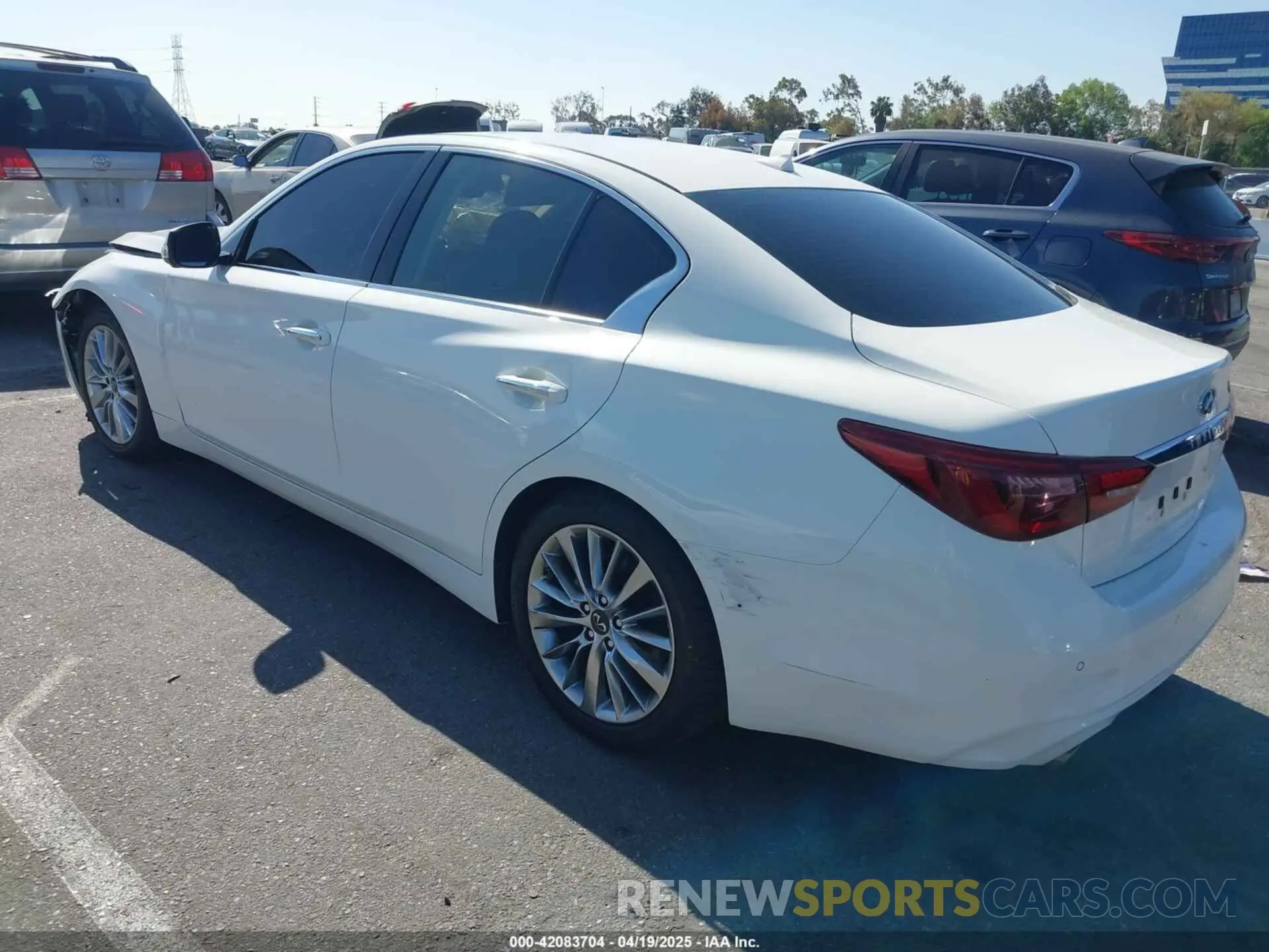 13 Photograph of a damaged car JN1EV7BP4MM704178 INFINITI Q50 2021