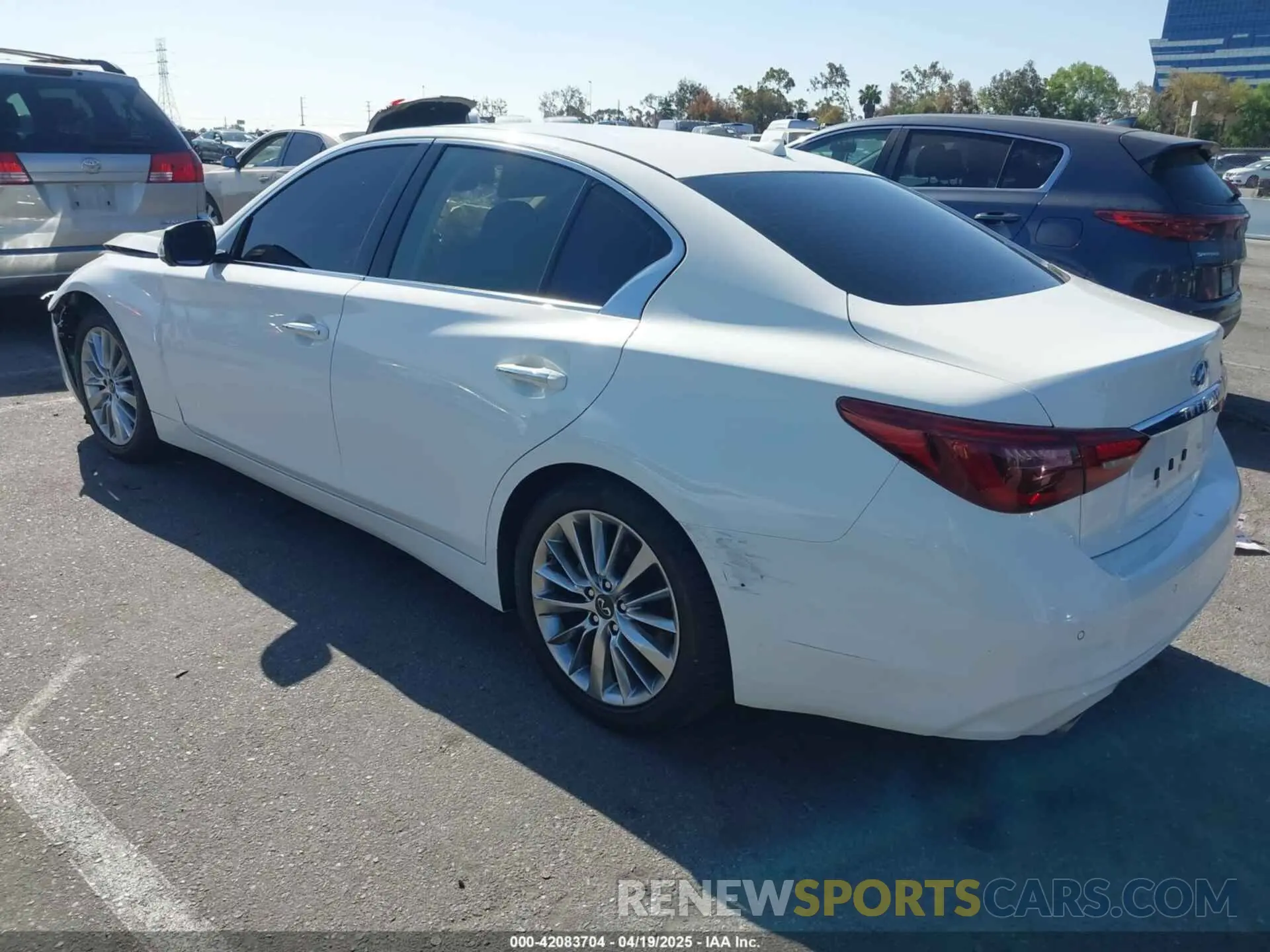 3 Photograph of a damaged car JN1EV7BP4MM704178 INFINITI Q50 2021