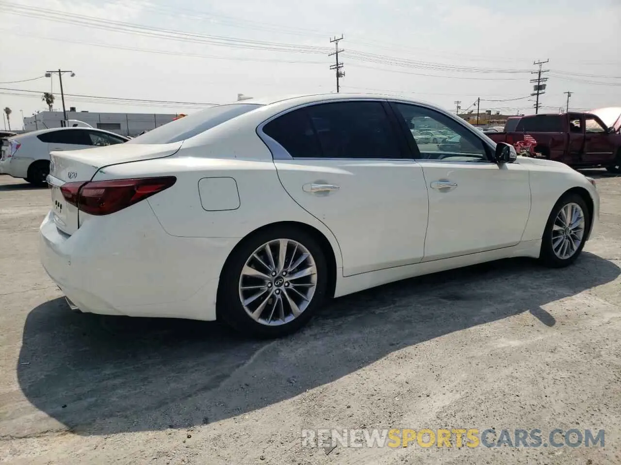 3 Photograph of a damaged car JN1EV7BP4MM707520 INFINITI Q50 2021