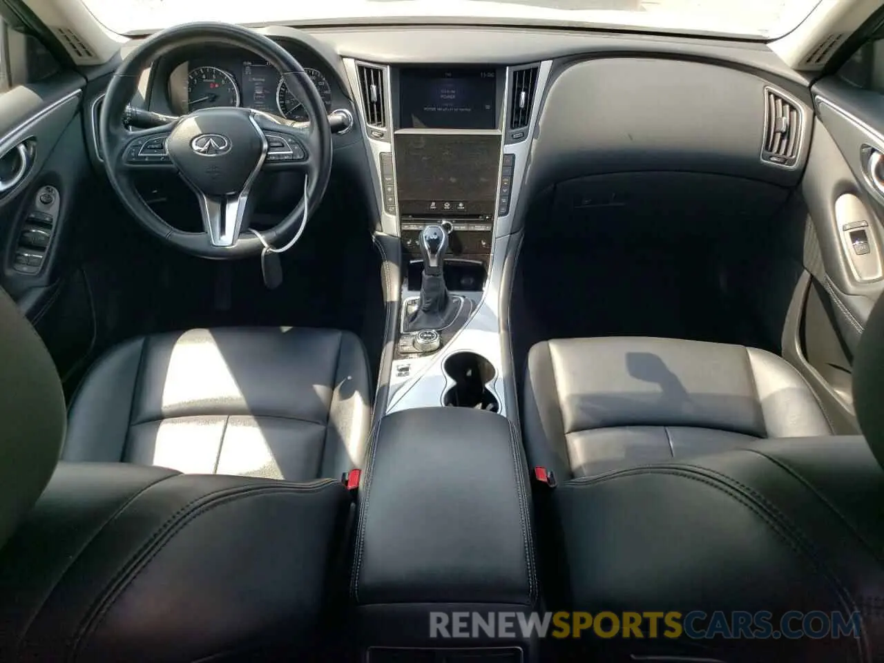 8 Photograph of a damaged car JN1EV7BP4MM707520 INFINITI Q50 2021