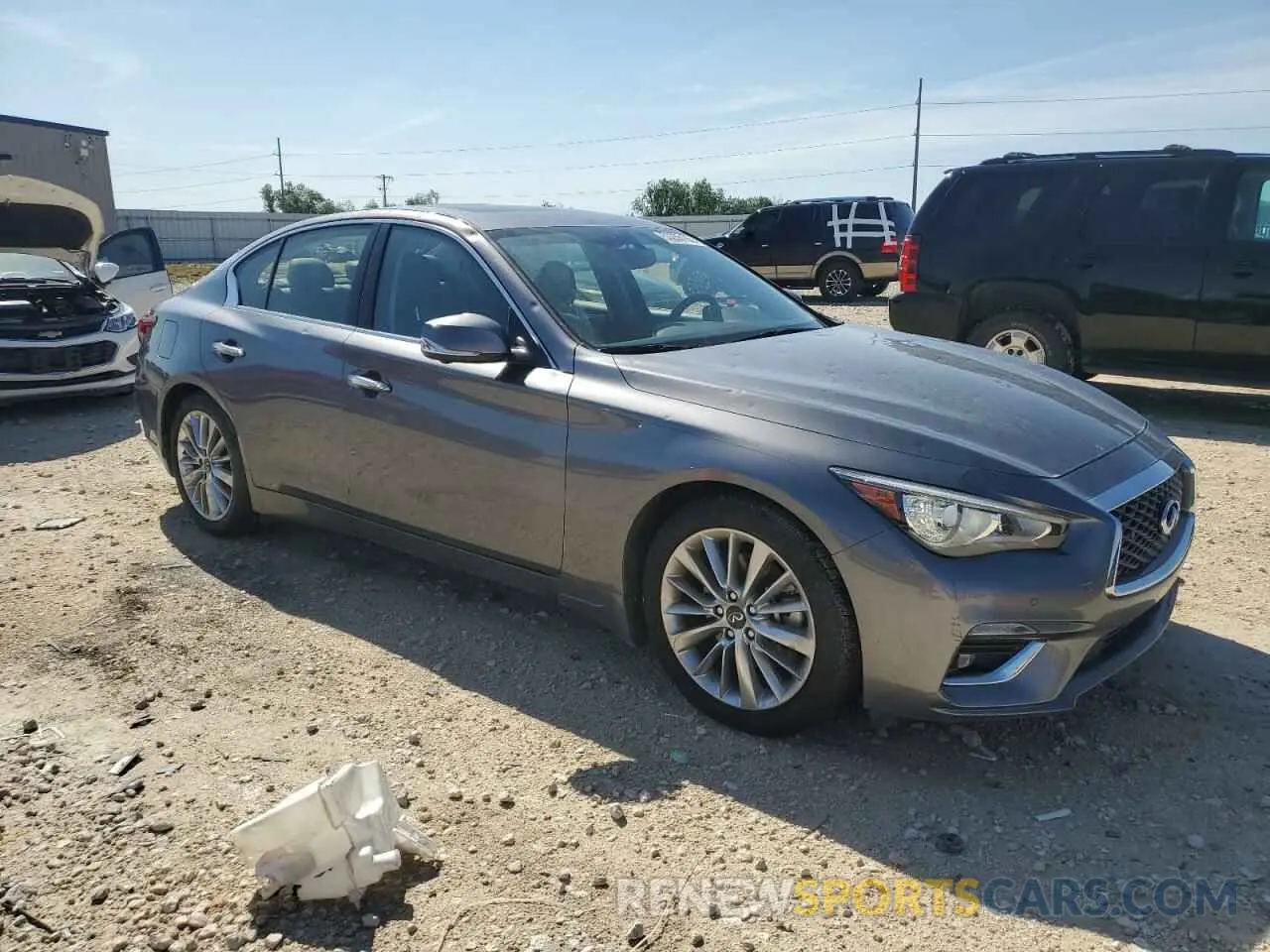 4 Photograph of a damaged car JN1EV7BP5MM702973 INFINITI Q50 2021