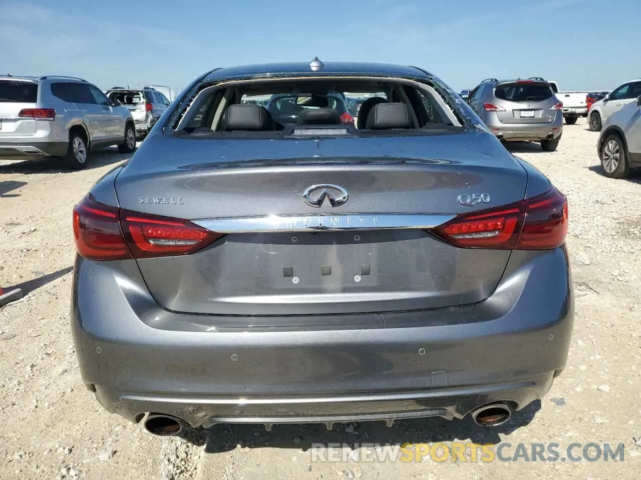 6 Photograph of a damaged car JN1EV7BP5MM702973 INFINITI Q50 2021