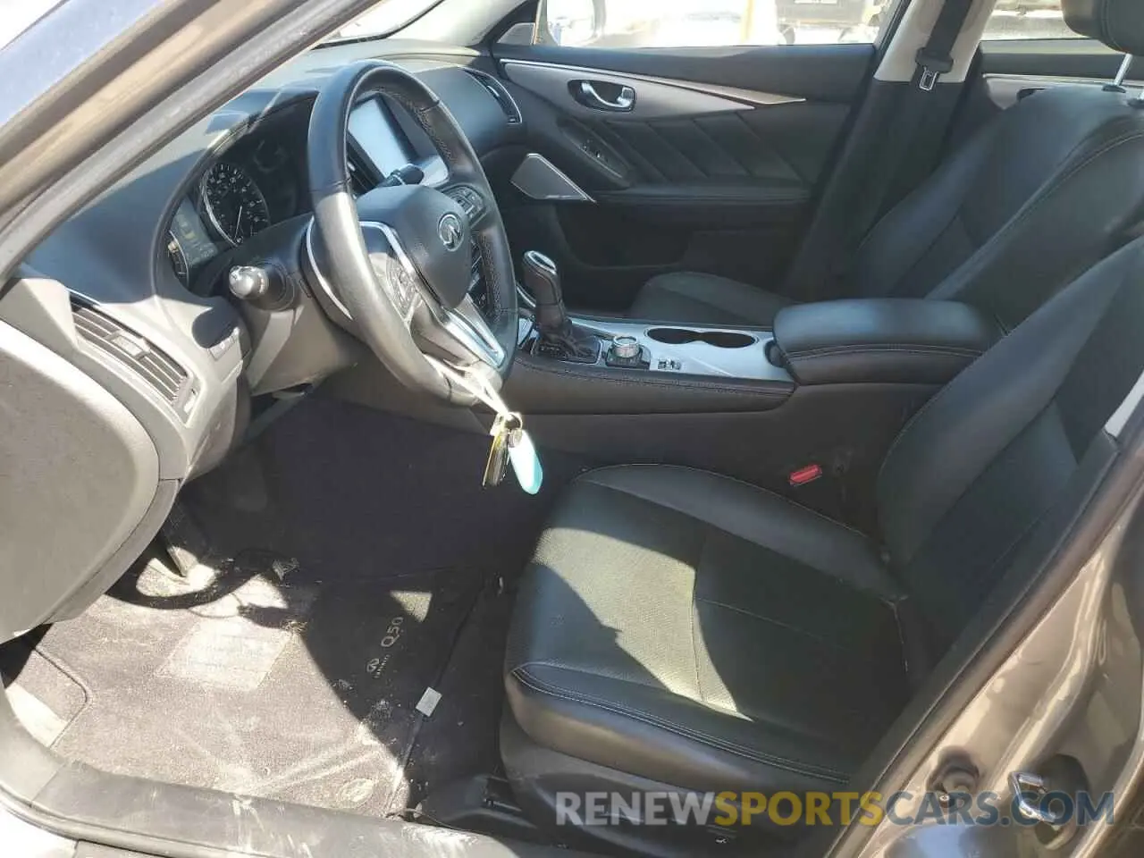 7 Photograph of a damaged car JN1EV7BP5MM702973 INFINITI Q50 2021