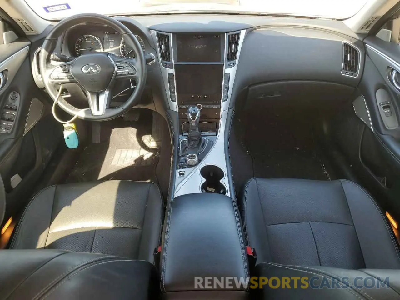 8 Photograph of a damaged car JN1EV7BP5MM702973 INFINITI Q50 2021