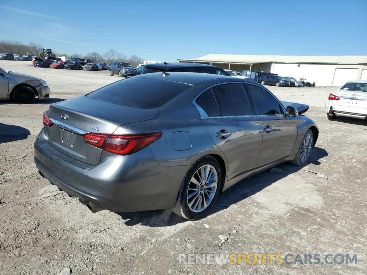 3 Photograph of a damaged car JN1EV7BP5MM704237 INFINITI Q50 2021