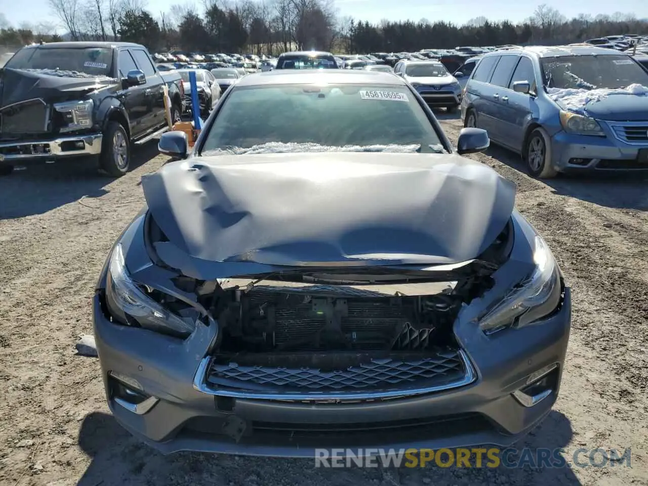 5 Photograph of a damaged car JN1EV7BP5MM704237 INFINITI Q50 2021