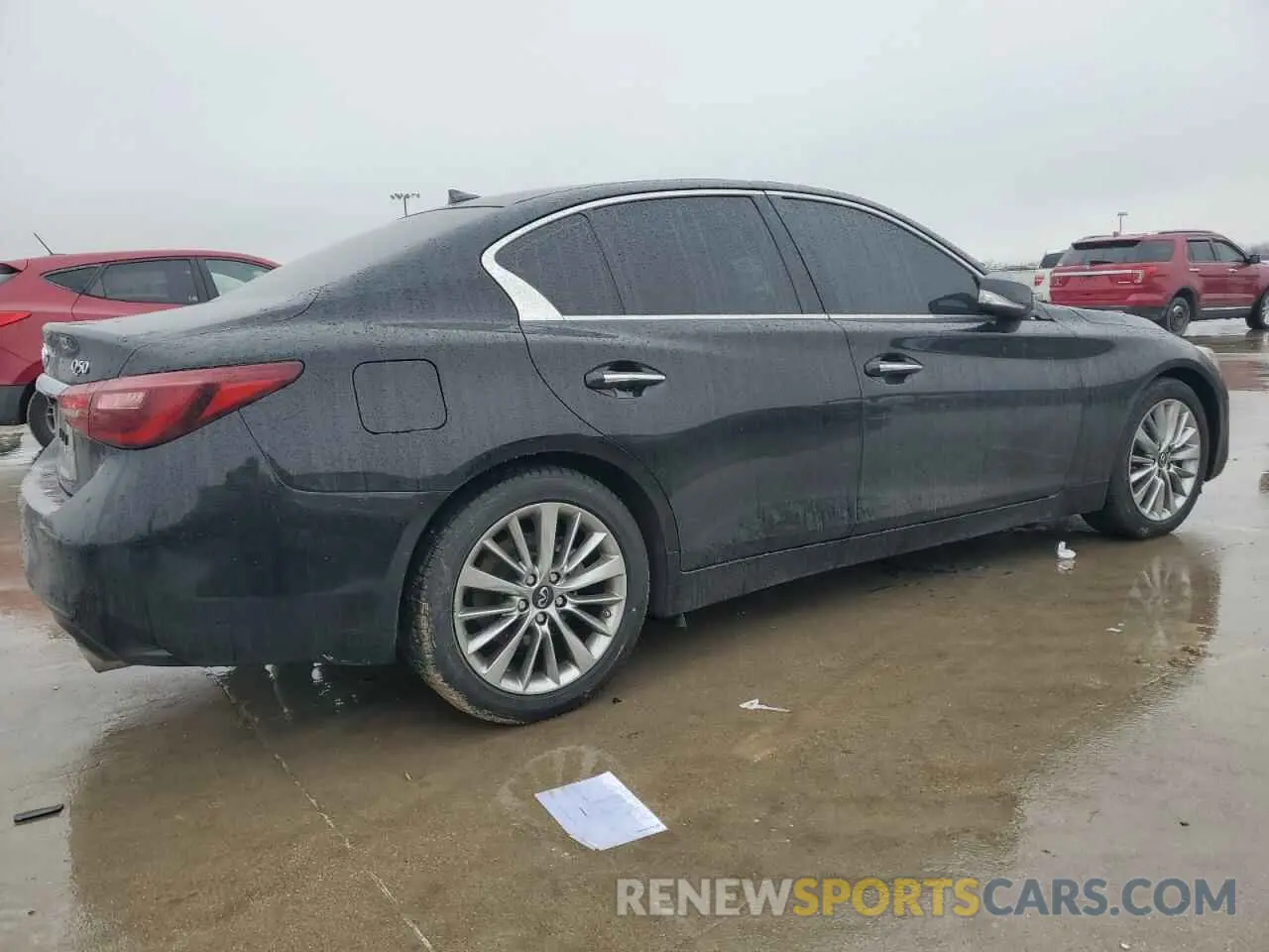 3 Photograph of a damaged car JN1EV7BP5MM706988 INFINITI Q50 2021