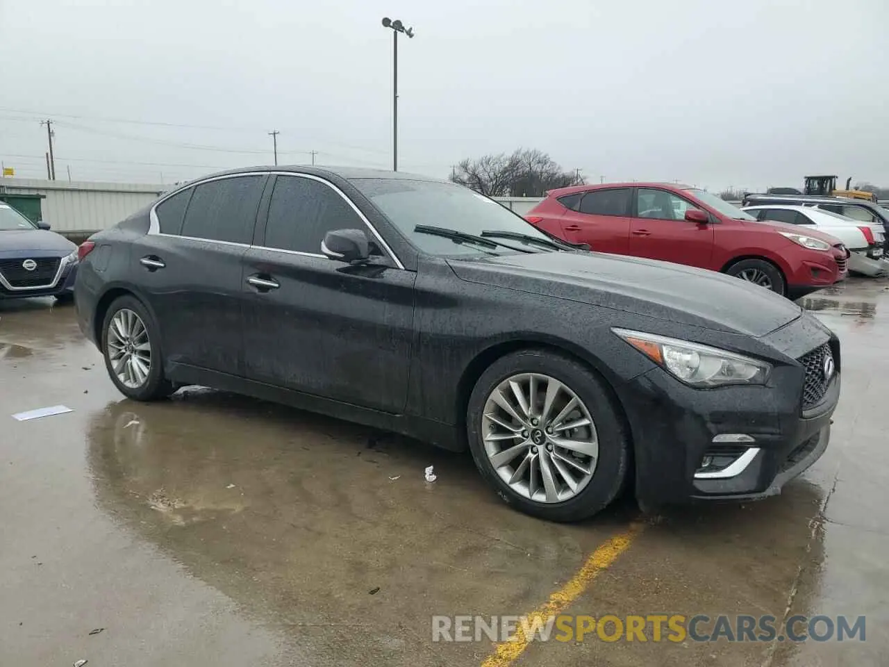 4 Photograph of a damaged car JN1EV7BP5MM706988 INFINITI Q50 2021