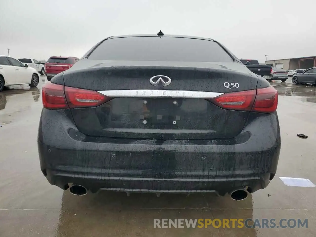 6 Photograph of a damaged car JN1EV7BP5MM706988 INFINITI Q50 2021