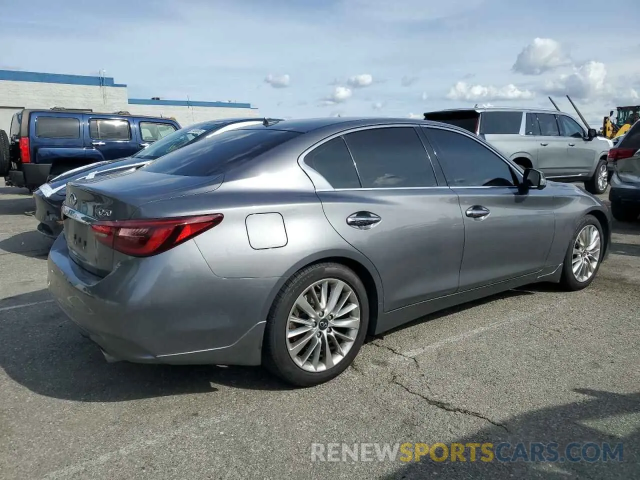 3 Photograph of a damaged car JN1EV7BP6MM700570 INFINITI Q50 2021