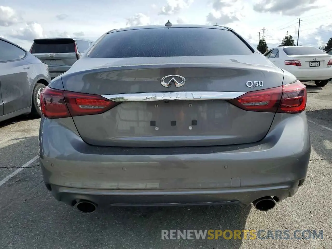 6 Photograph of a damaged car JN1EV7BP6MM700570 INFINITI Q50 2021