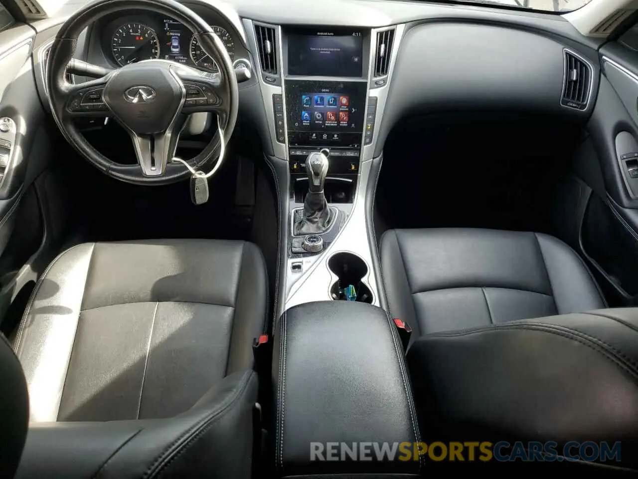 8 Photograph of a damaged car JN1EV7BP6MM700570 INFINITI Q50 2021