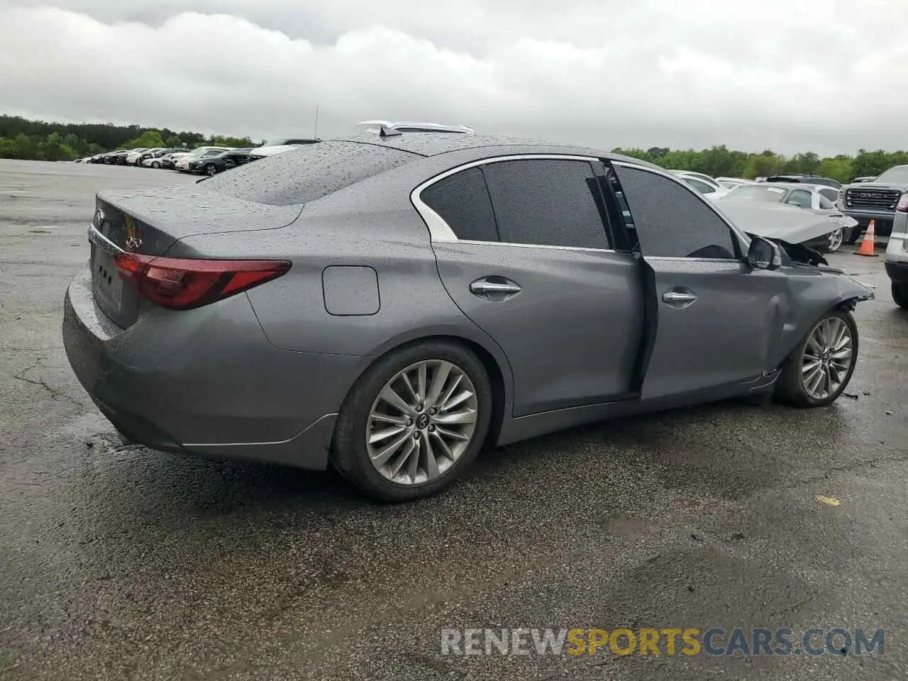 3 Photograph of a damaged car JN1EV7BP6MM701380 INFINITI Q50 2021