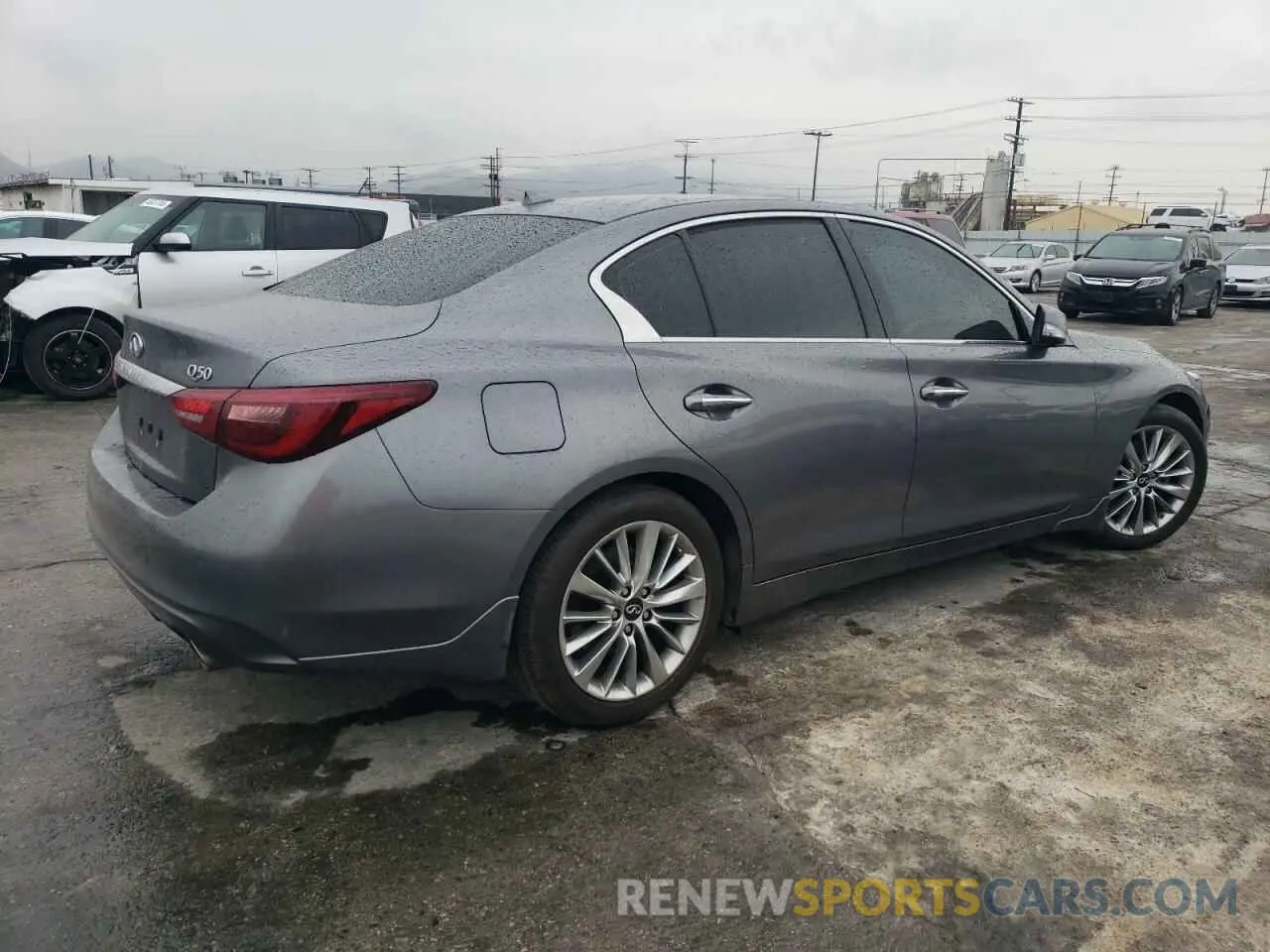 3 Photograph of a damaged car JN1EV7BP6MM701895 INFINITI Q50 2021