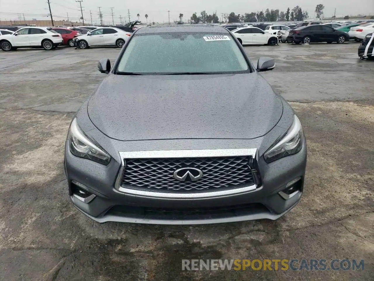 5 Photograph of a damaged car JN1EV7BP6MM701895 INFINITI Q50 2021