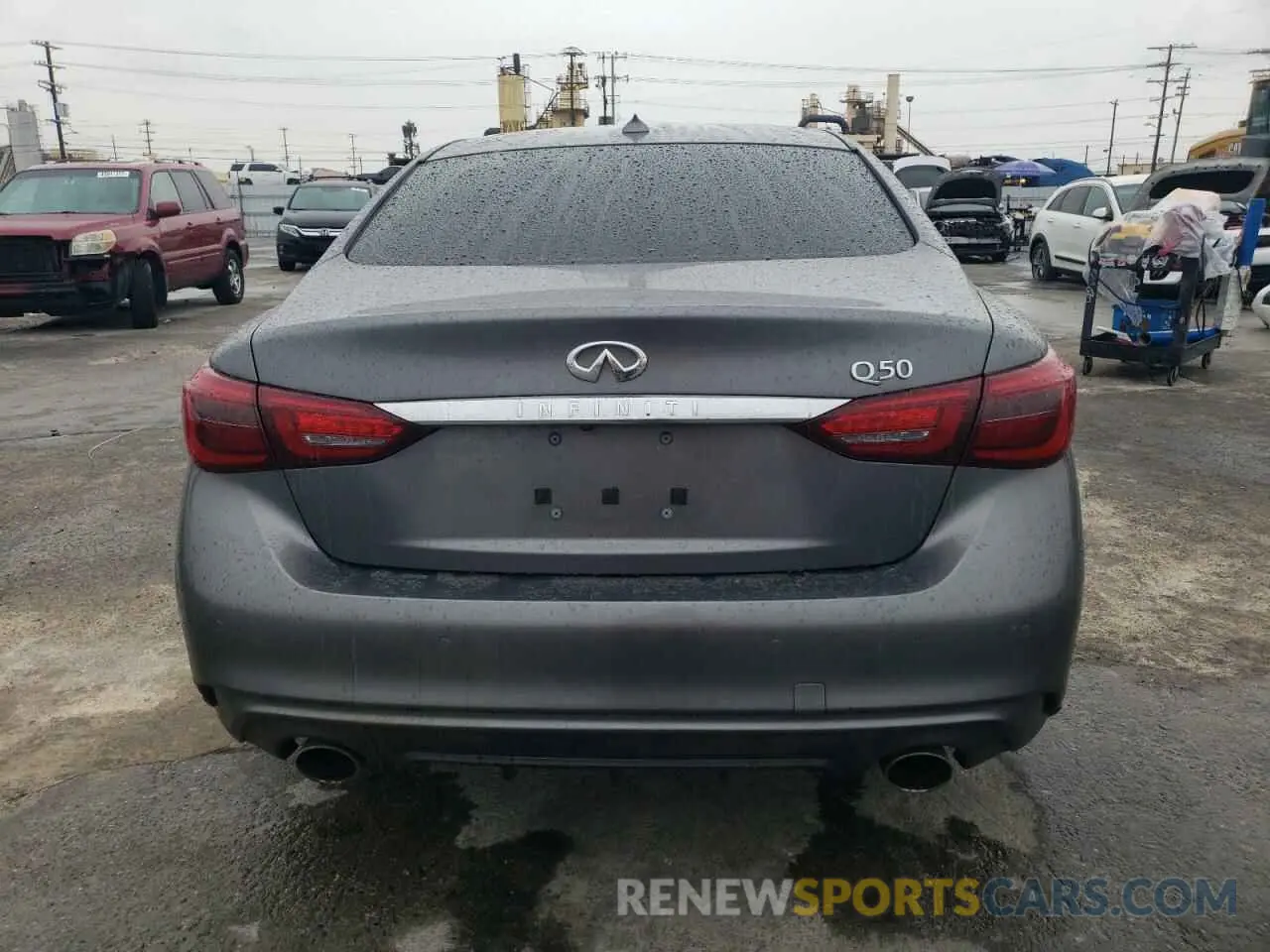 6 Photograph of a damaged car JN1EV7BP6MM701895 INFINITI Q50 2021