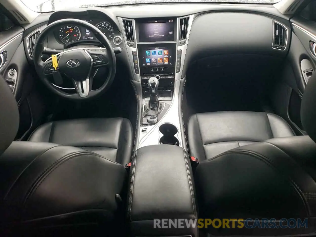 8 Photograph of a damaged car JN1EV7BP6MM701895 INFINITI Q50 2021