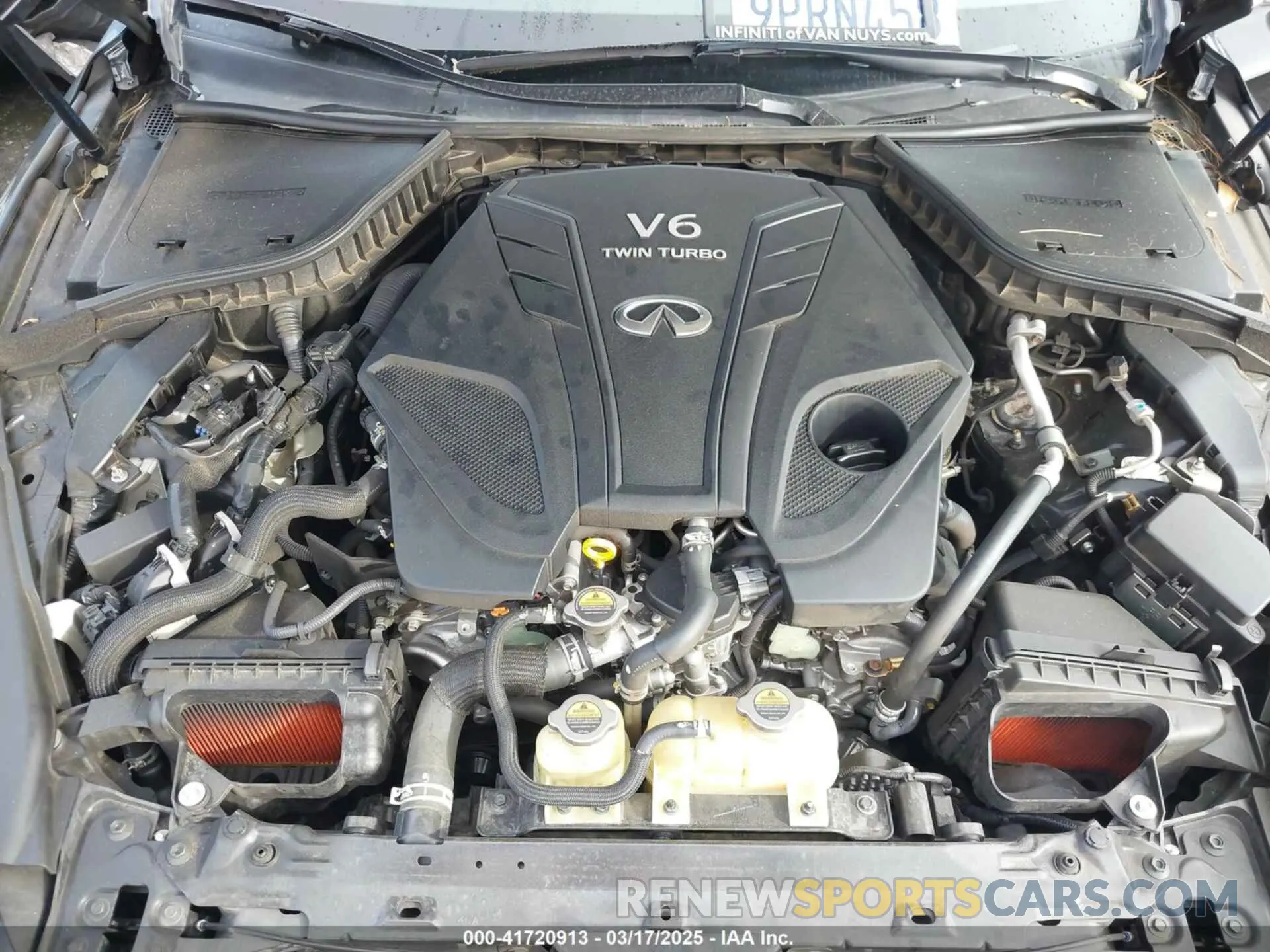 10 Photograph of a damaged car JN1EV7BP6MM702075 INFINITI Q50 2021