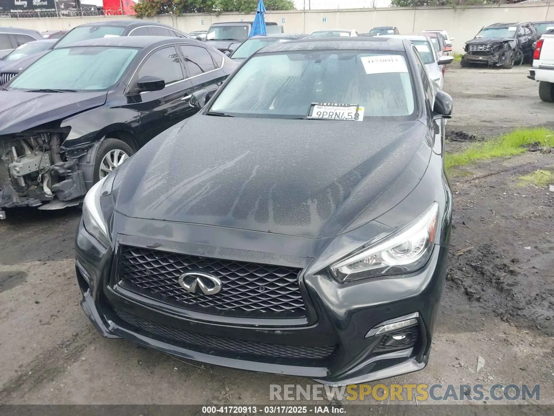 13 Photograph of a damaged car JN1EV7BP6MM702075 INFINITI Q50 2021