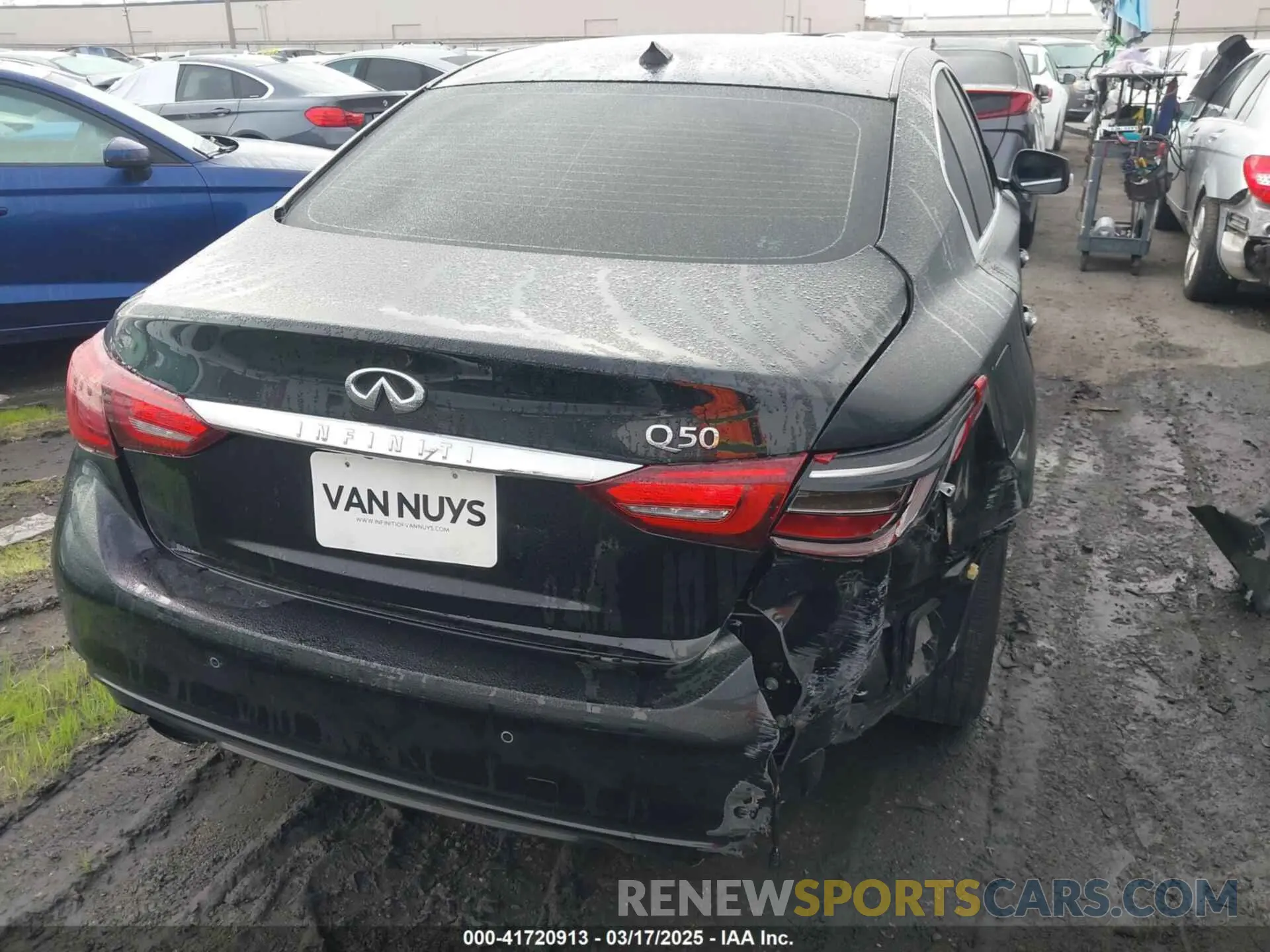 17 Photograph of a damaged car JN1EV7BP6MM702075 INFINITI Q50 2021