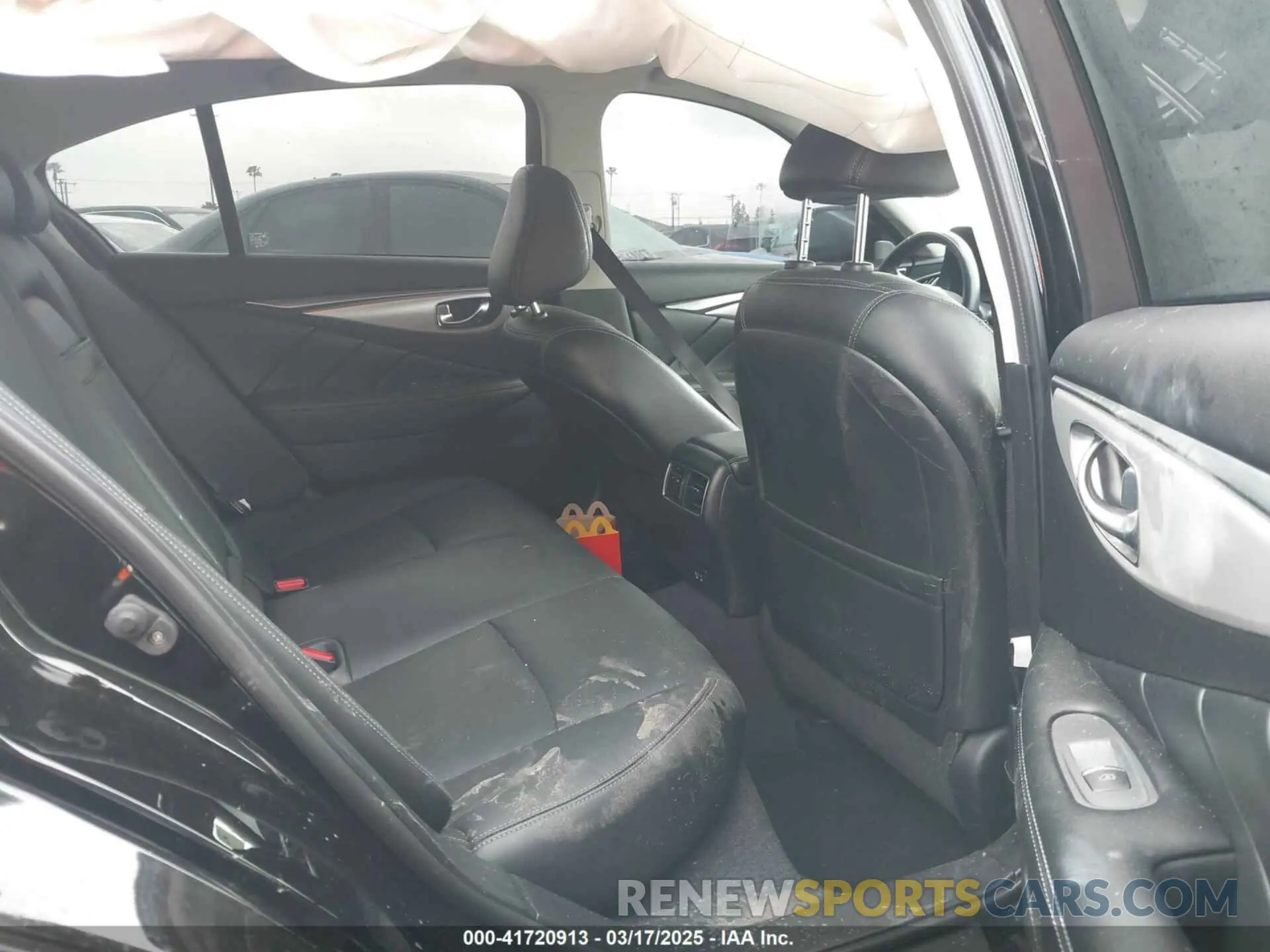 8 Photograph of a damaged car JN1EV7BP6MM702075 INFINITI Q50 2021