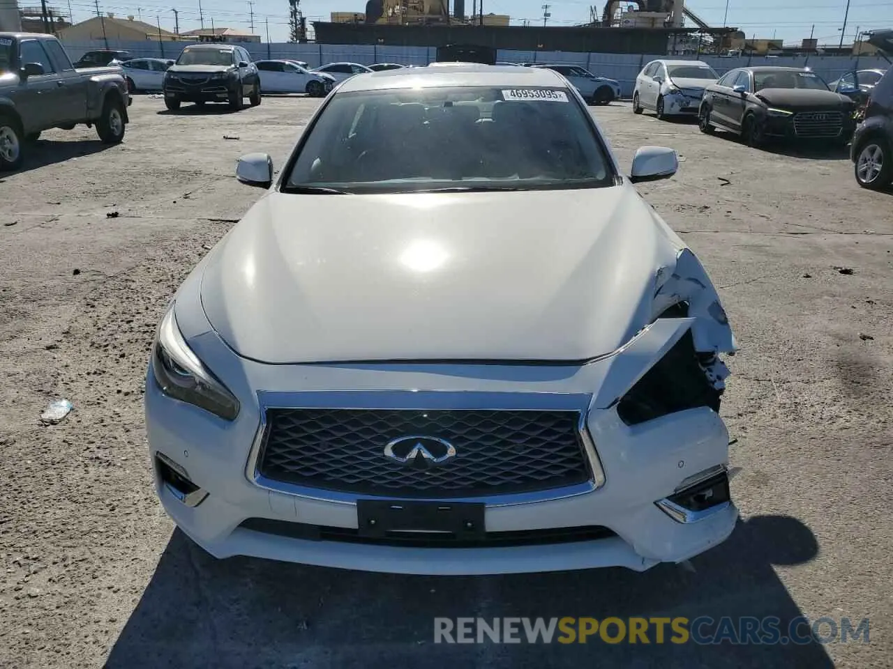 5 Photograph of a damaged car JN1EV7BP6MM703825 INFINITI Q50 2021