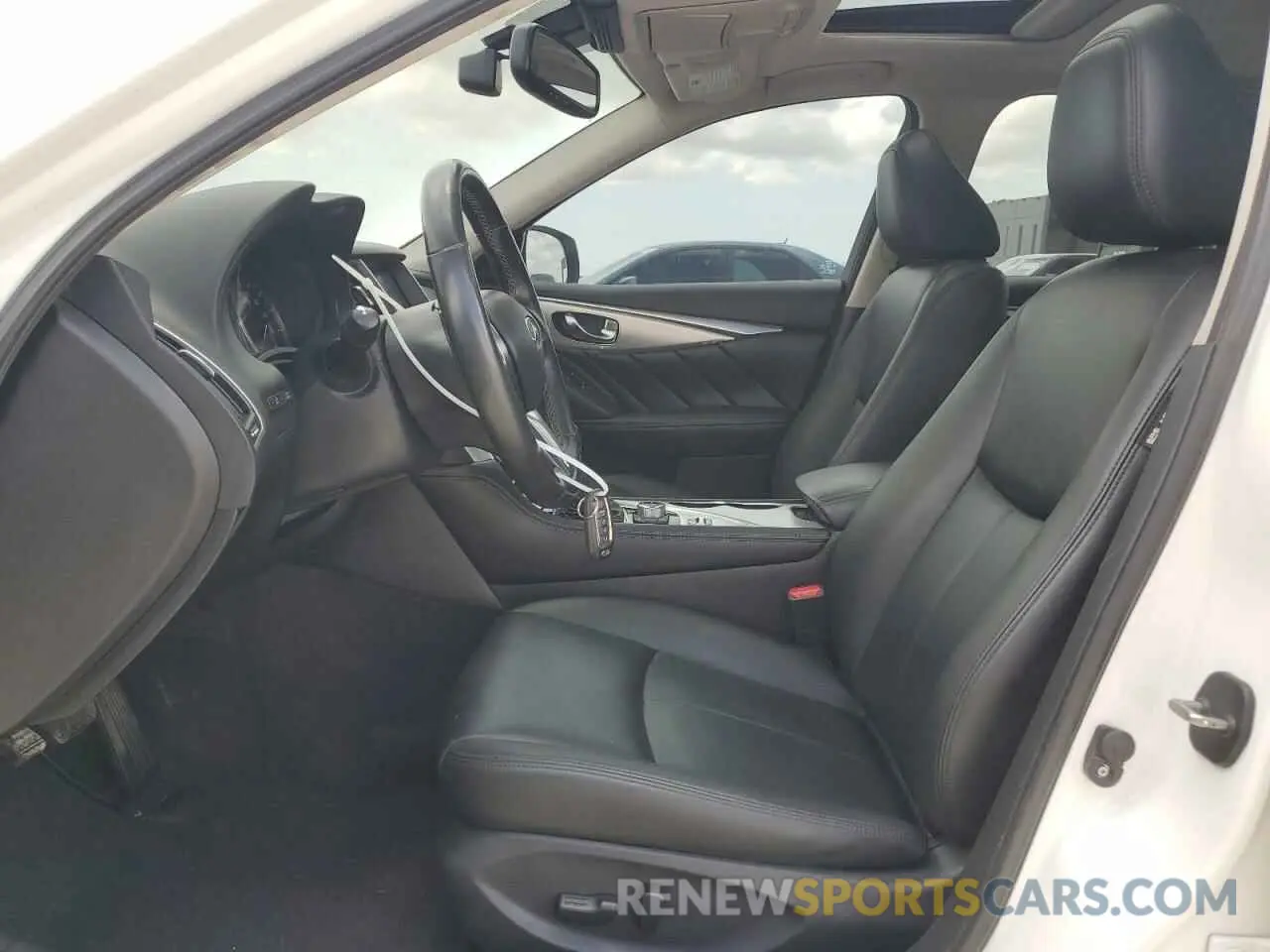 7 Photograph of a damaged car JN1EV7BP6MM704845 INFINITI Q50 2021