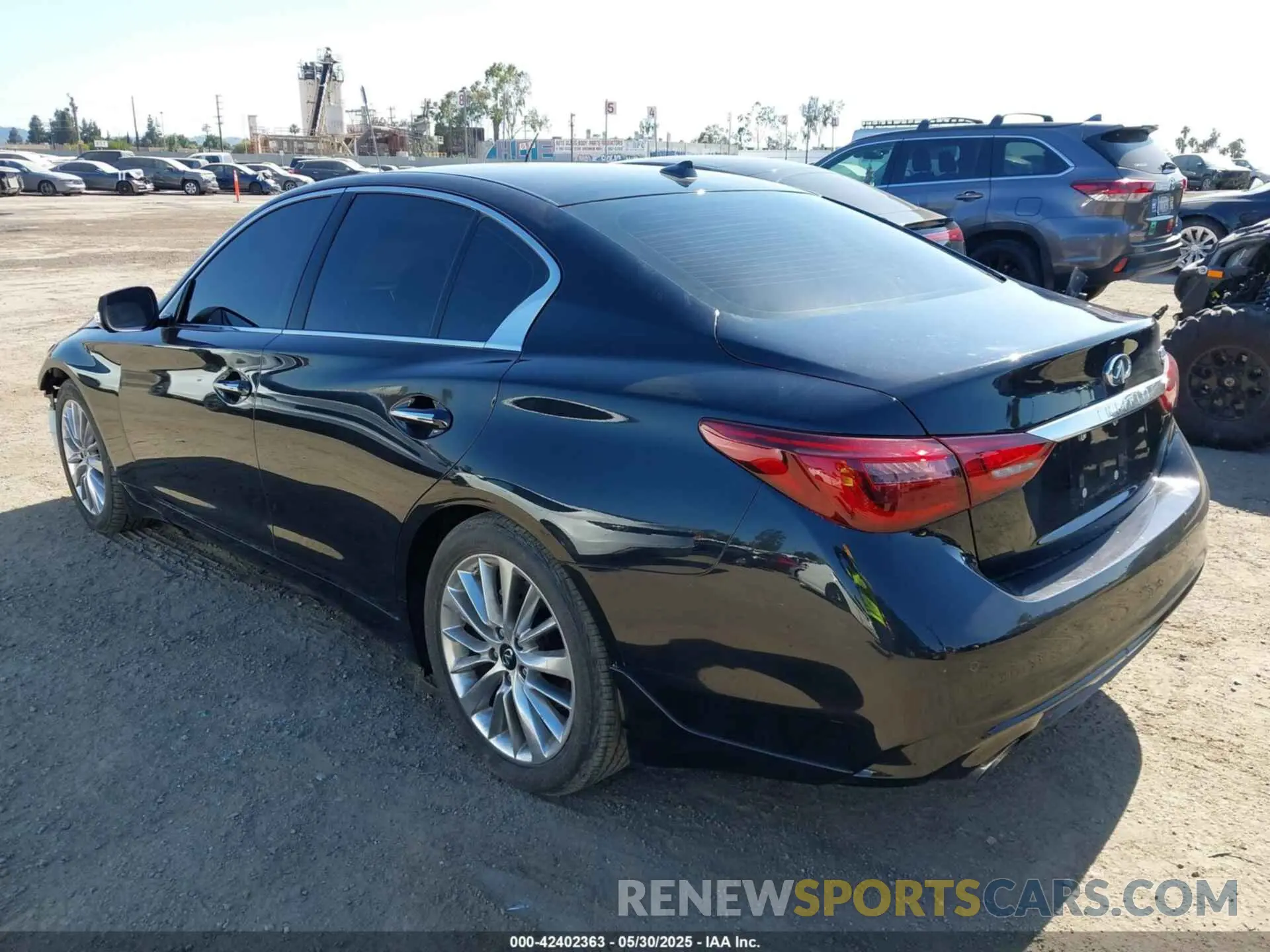 3 Photograph of a damaged car JN1EV7BP6MM705915 INFINITI Q50 2021