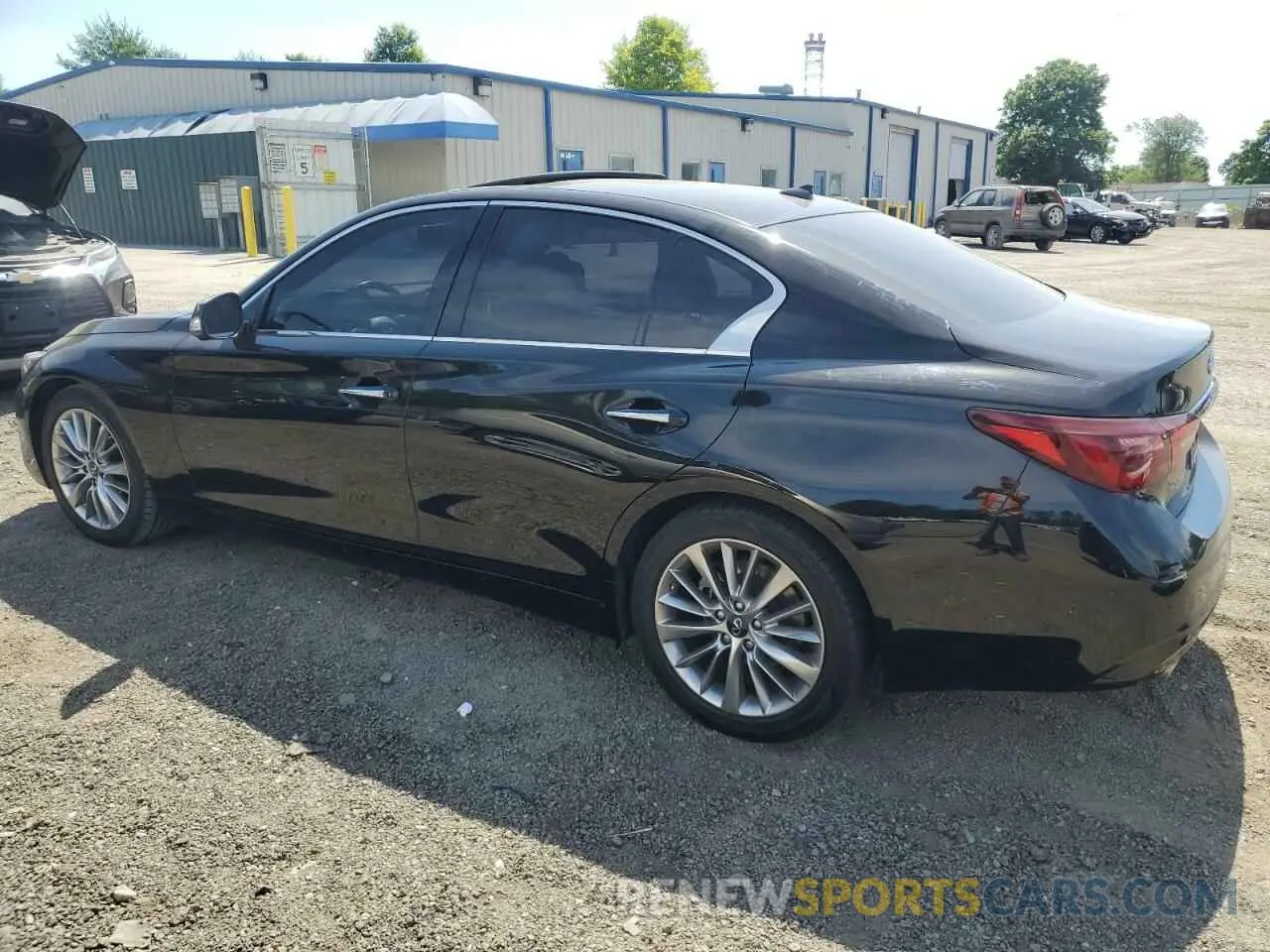 2 Photograph of a damaged car JN1EV7BP6MM706949 INFINITI Q50 2021