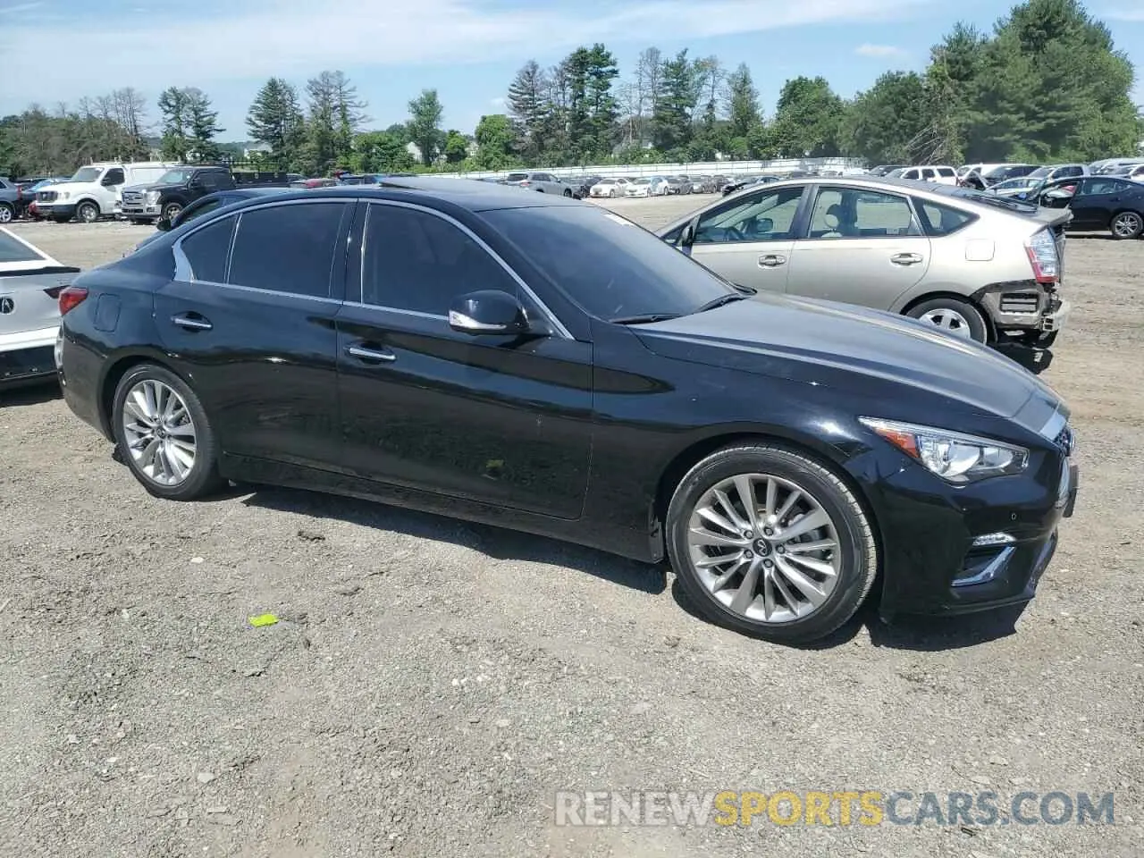 4 Photograph of a damaged car JN1EV7BP6MM706949 INFINITI Q50 2021