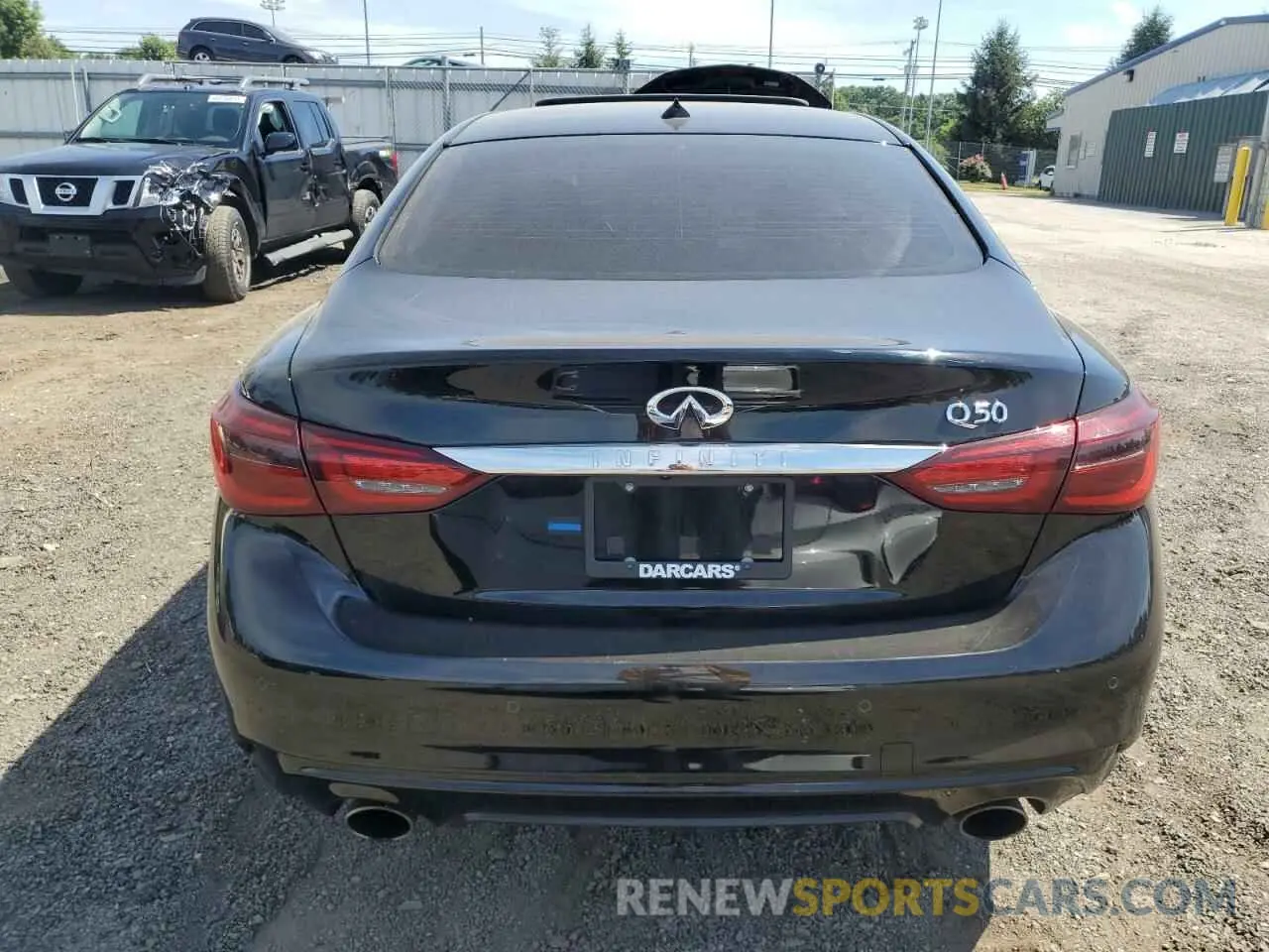 6 Photograph of a damaged car JN1EV7BP6MM706949 INFINITI Q50 2021