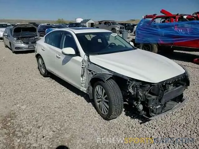 14 Photograph of a damaged car JN1EV7BP6MM707096 INFINITI Q50 2021