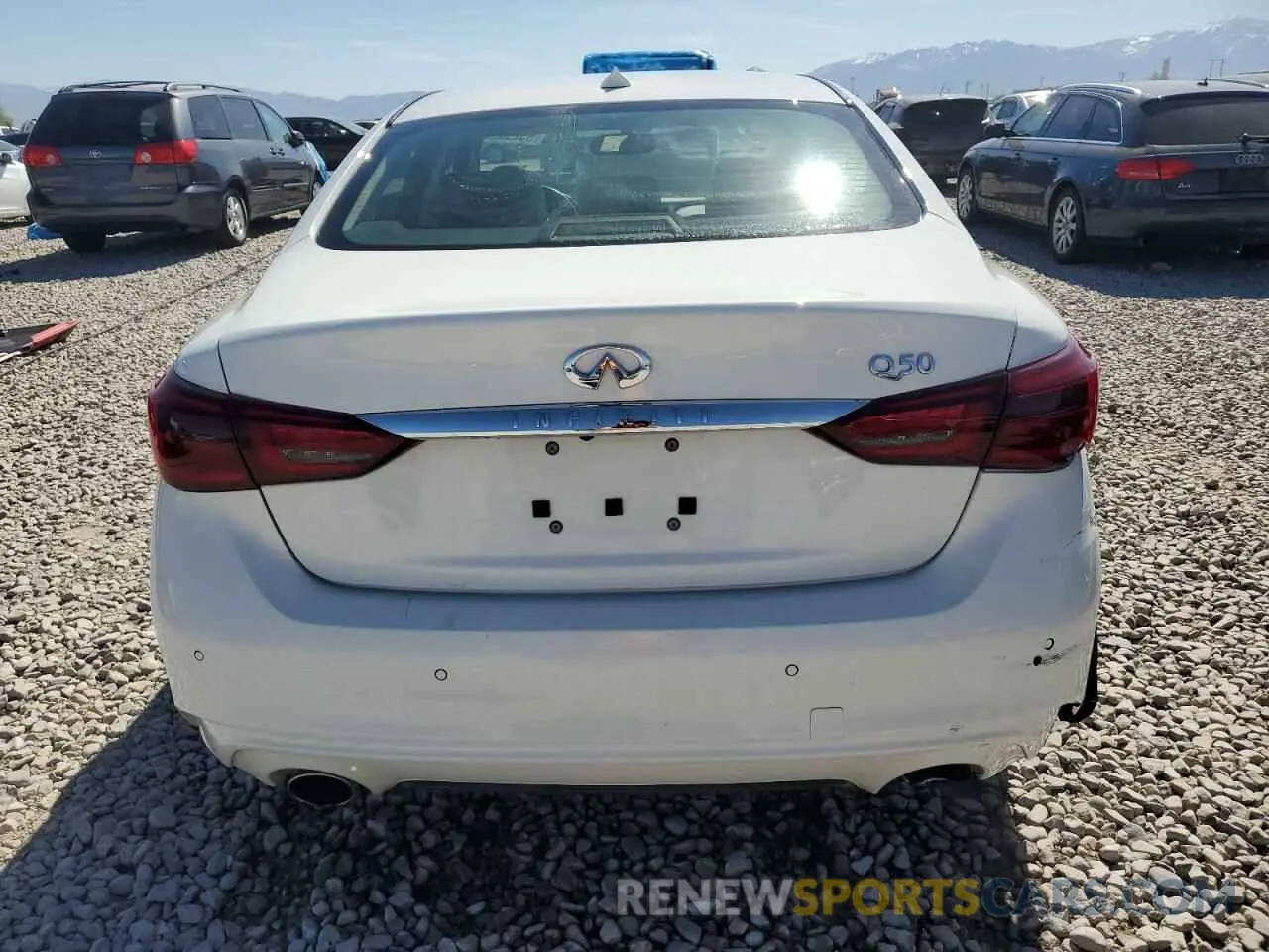 6 Photograph of a damaged car JN1EV7BP6MM707096 INFINITI Q50 2021
