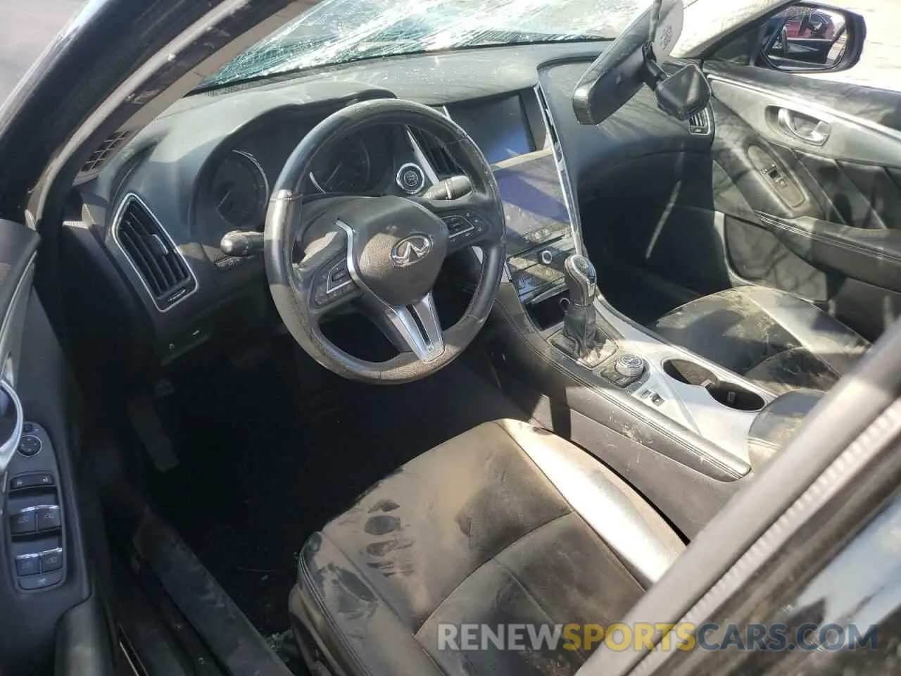 8 Photograph of a damaged car JN1EV7BP7MM703722 INFINITI Q50 2021