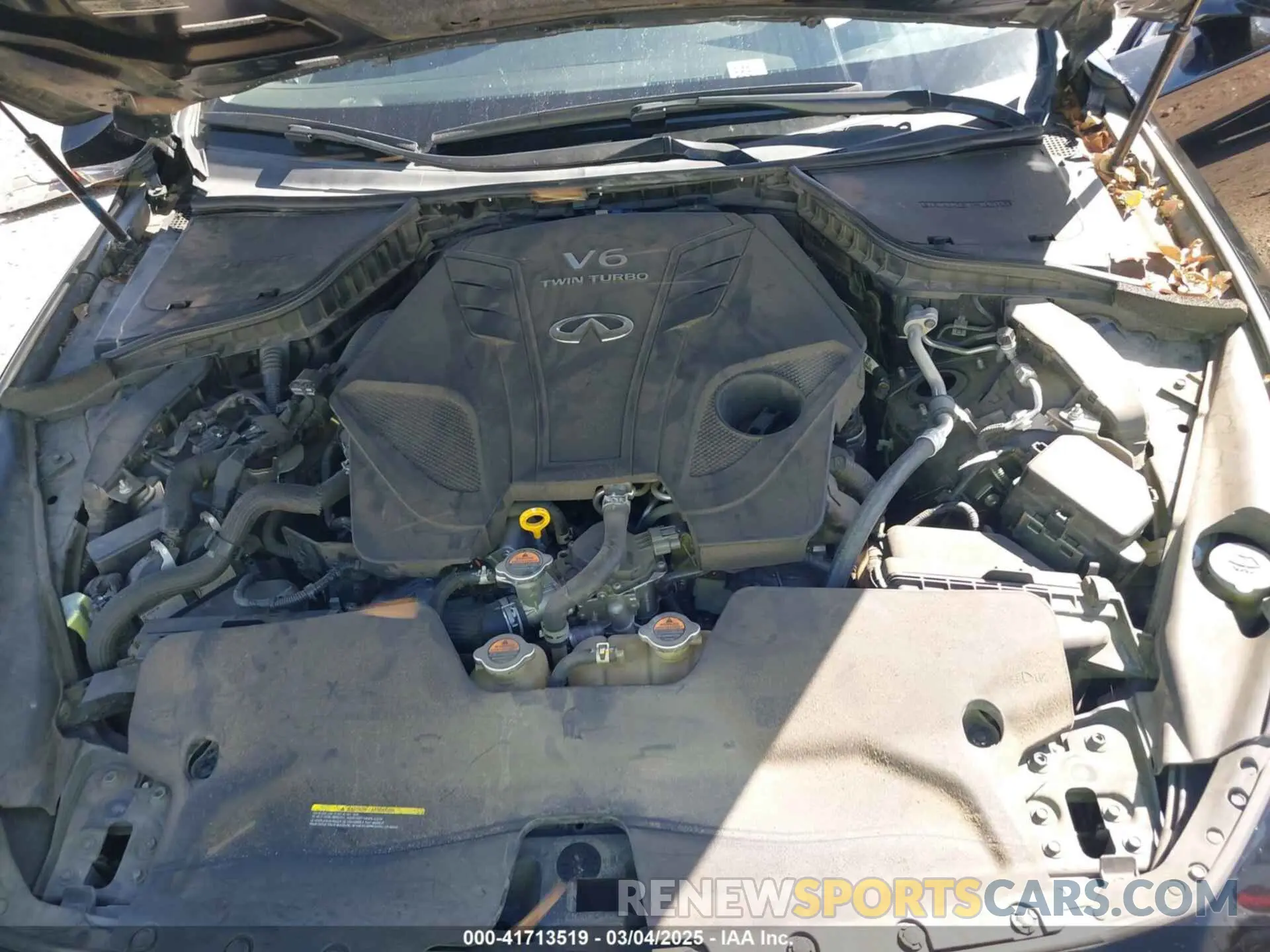 10 Photograph of a damaged car JN1EV7BP8MM700070 INFINITI Q50 2021