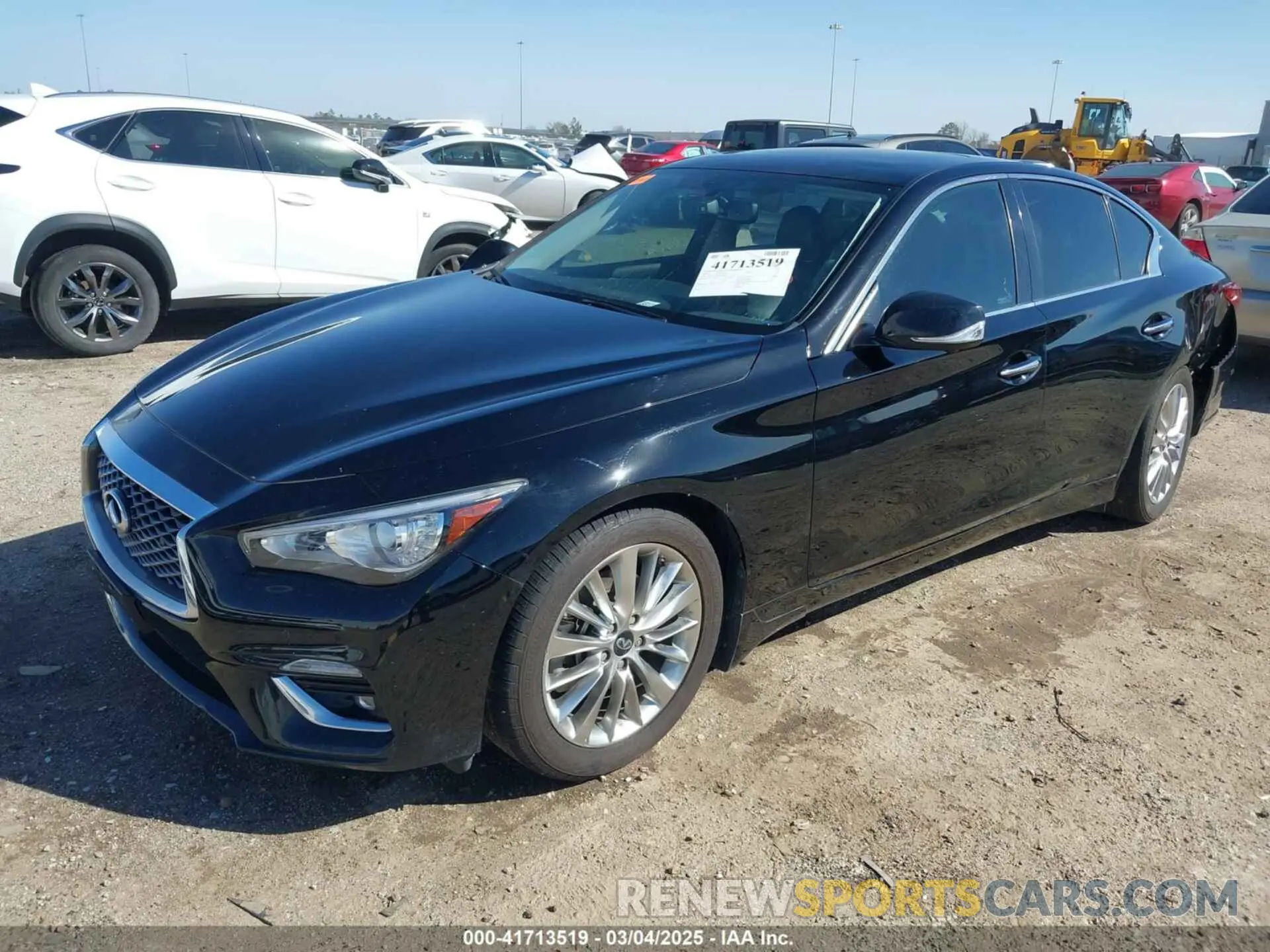 2 Photograph of a damaged car JN1EV7BP8MM700070 INFINITI Q50 2021