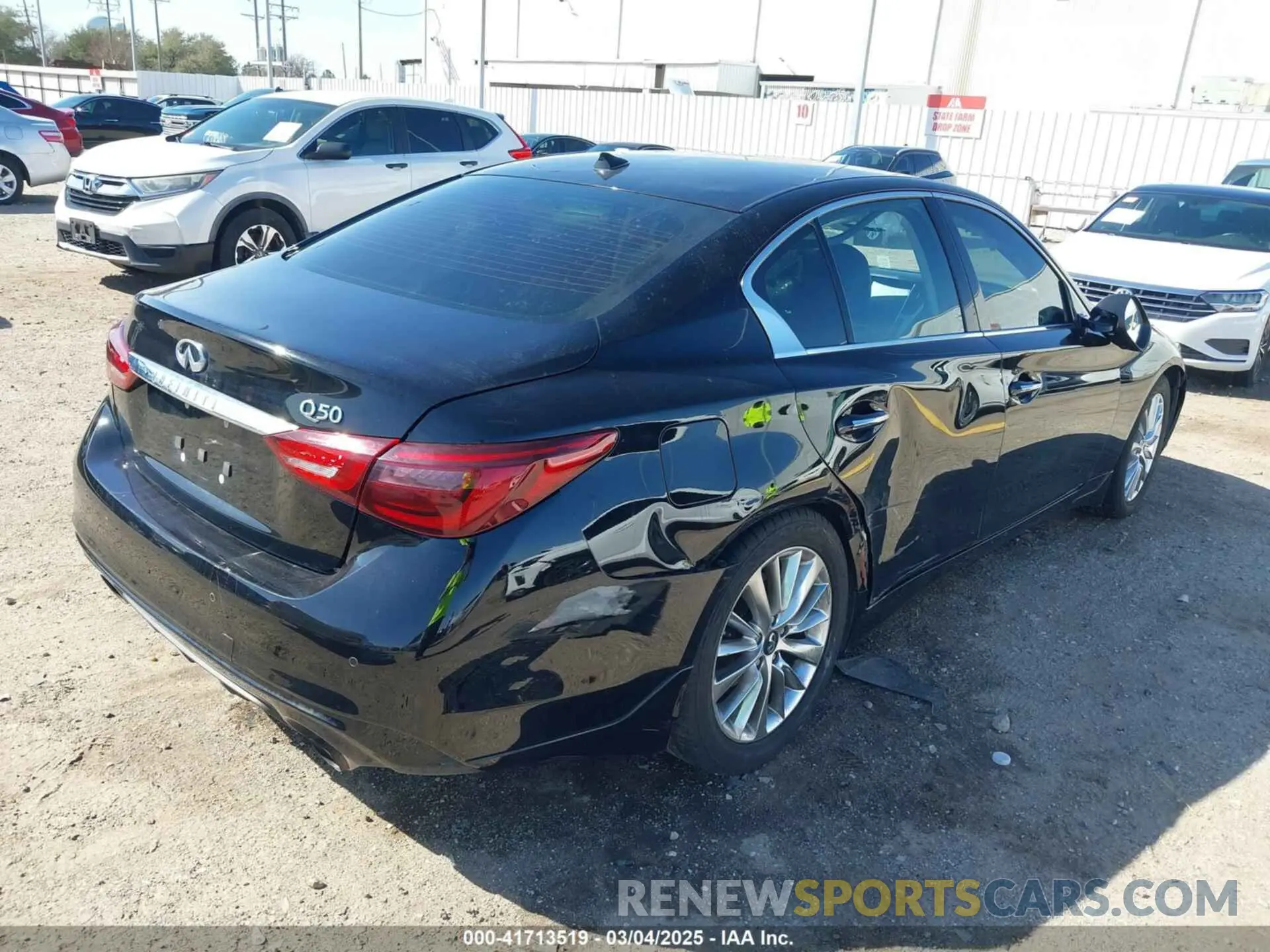 4 Photograph of a damaged car JN1EV7BP8MM700070 INFINITI Q50 2021