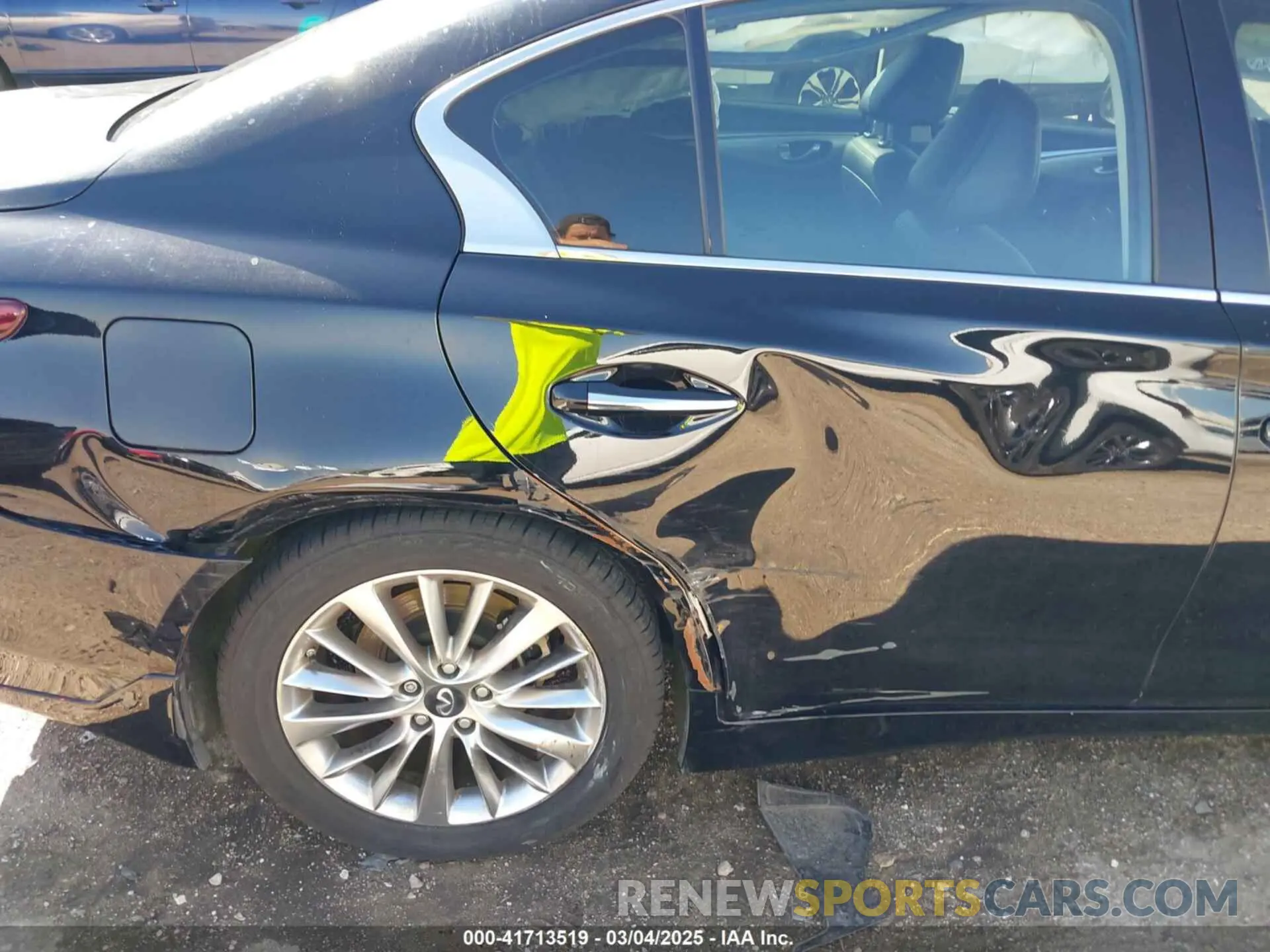 6 Photograph of a damaged car JN1EV7BP8MM700070 INFINITI Q50 2021
