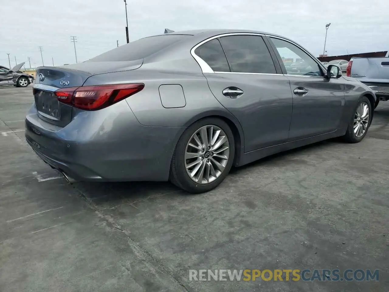 3 Photograph of a damaged car JN1EV7BP8MM702871 INFINITI Q50 2021