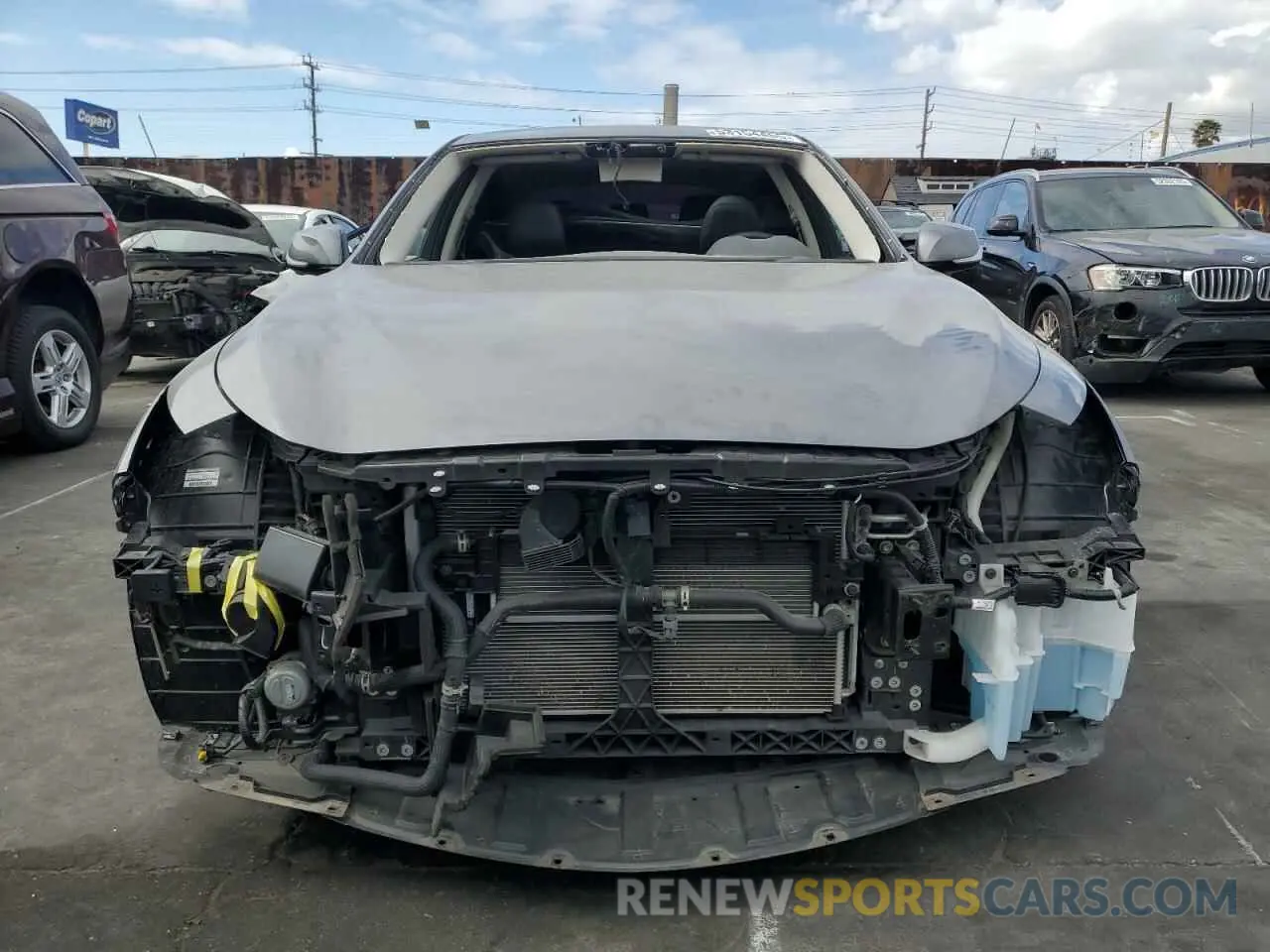 5 Photograph of a damaged car JN1EV7BP8MM702871 INFINITI Q50 2021