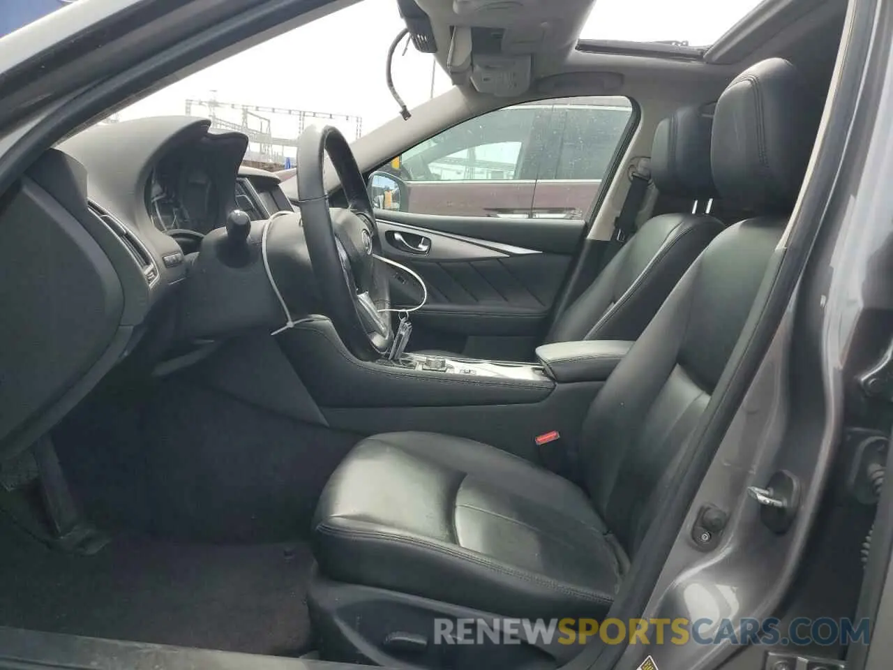 7 Photograph of a damaged car JN1EV7BP8MM702871 INFINITI Q50 2021