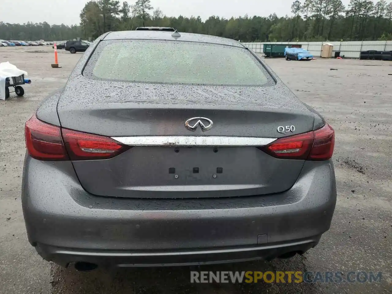 6 Photograph of a damaged car JN1EV7BP8MM703146 INFINITI Q50 2021