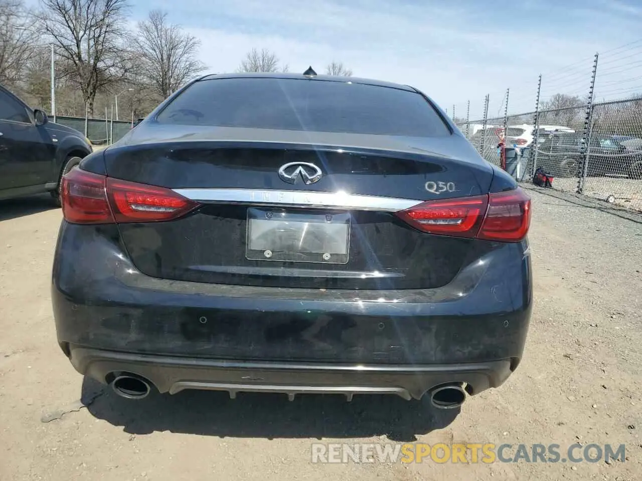 6 Photograph of a damaged car JN1EV7BP8MM704183 INFINITI Q50 2021