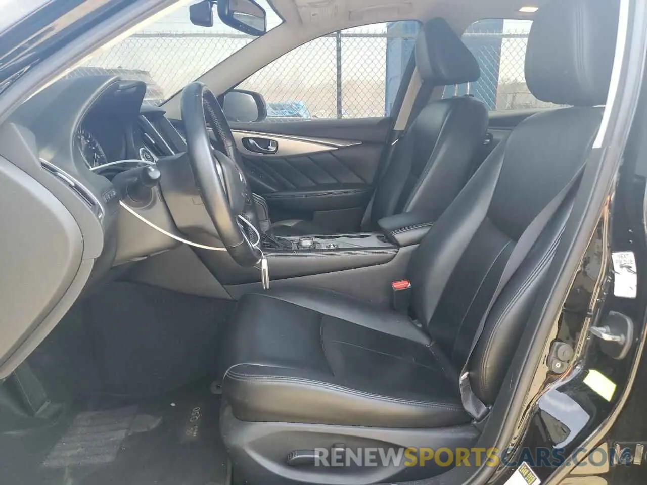7 Photograph of a damaged car JN1EV7BP8MM704183 INFINITI Q50 2021