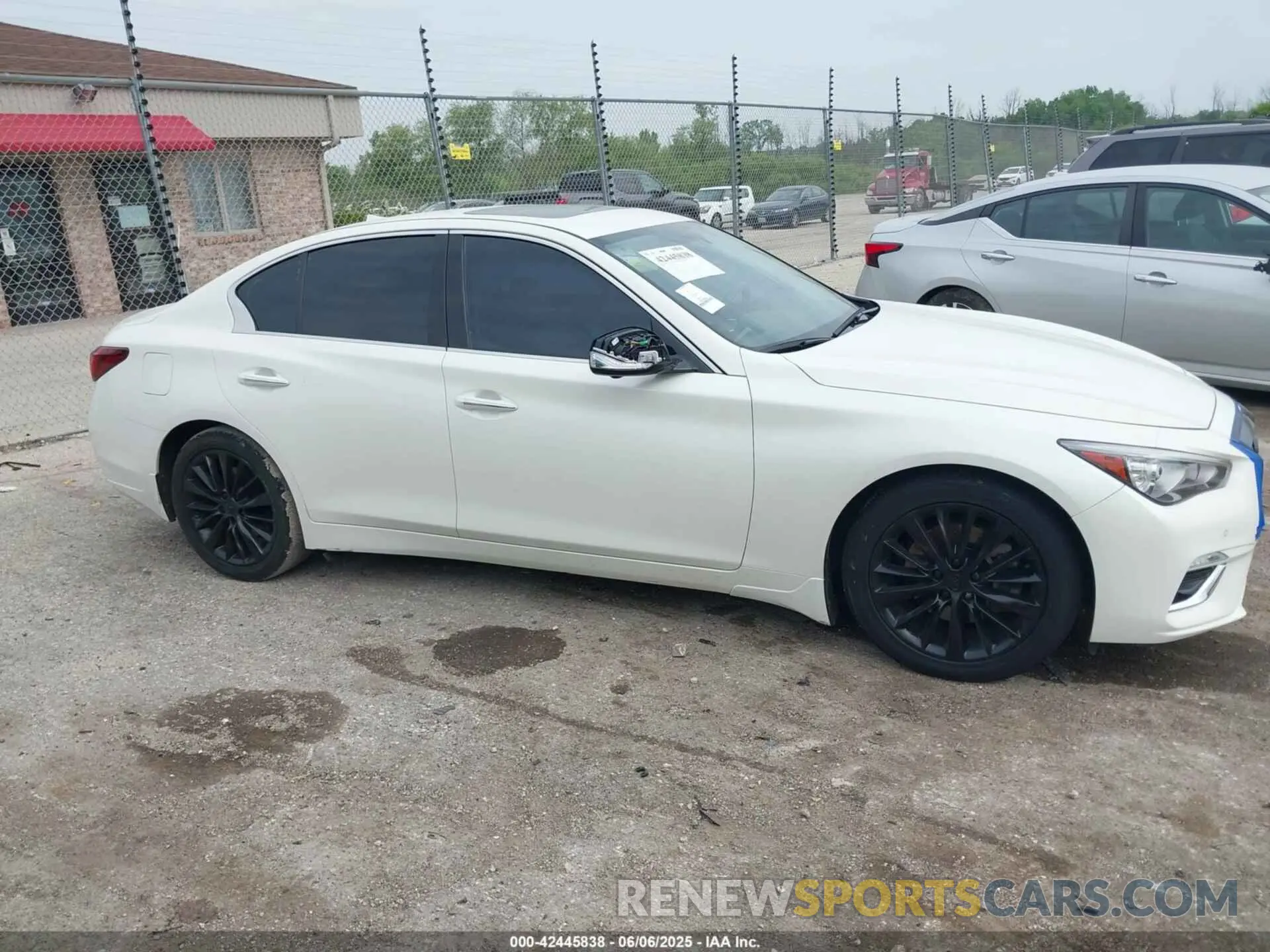 13 Photograph of a damaged car JN1EV7BP8MM704264 INFINITI Q50 2021