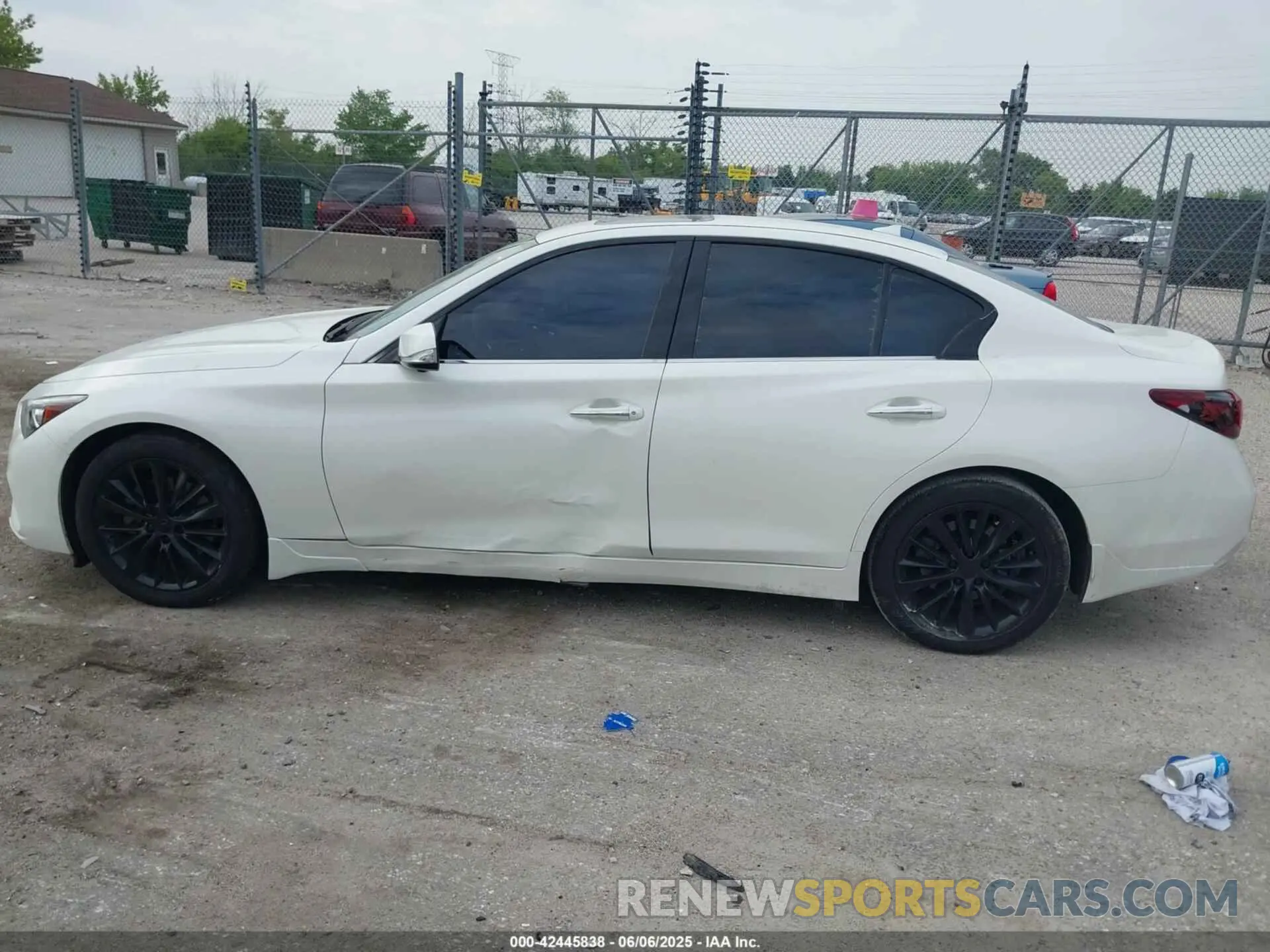 14 Photograph of a damaged car JN1EV7BP8MM704264 INFINITI Q50 2021